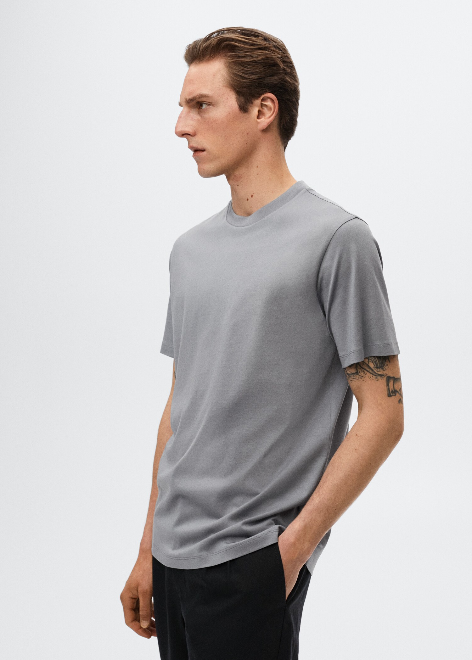 Mercerisiertes Regular Fit-Hemd - Detail des Artikels 2
