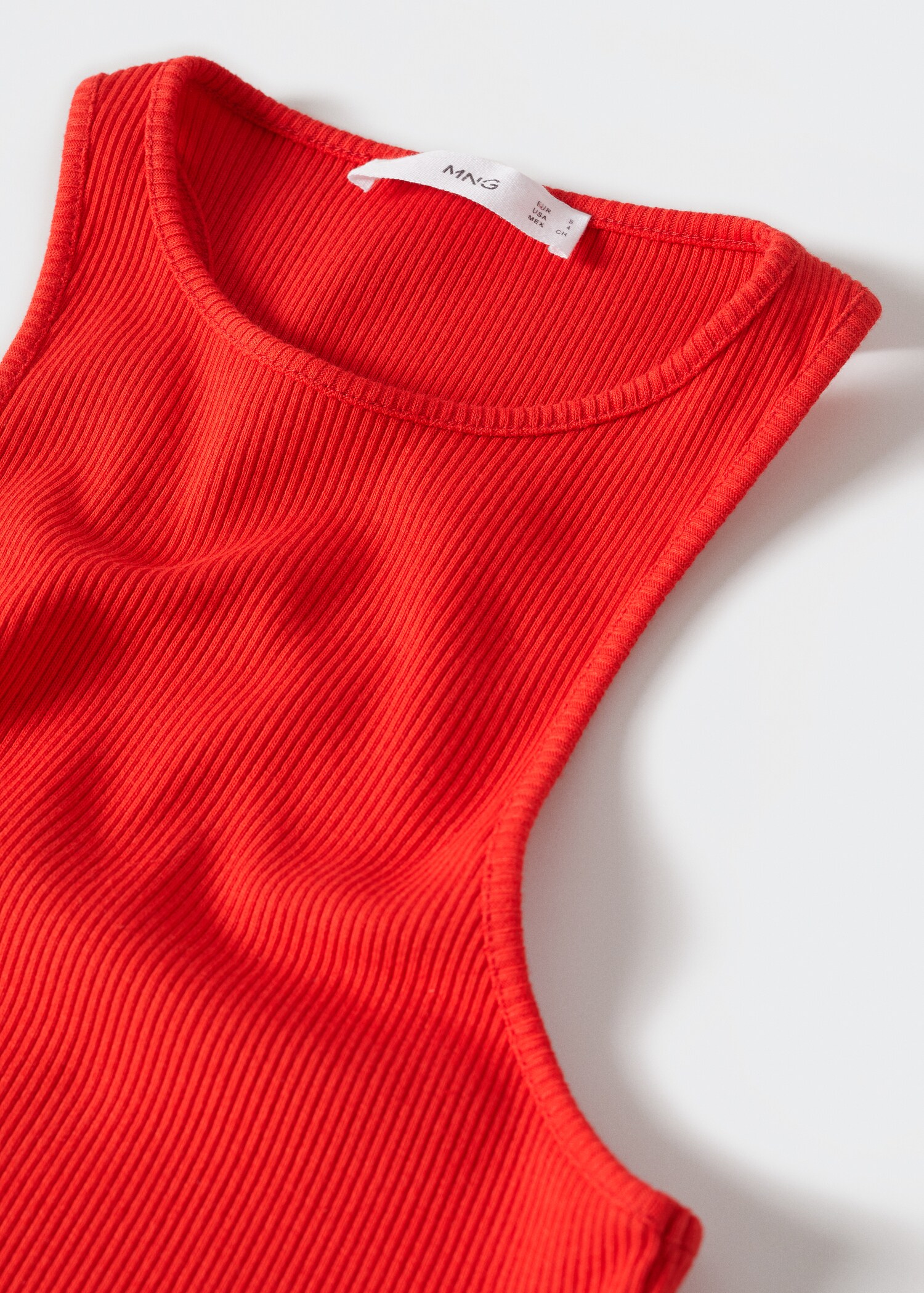 Robe coton maille côtelée - Détail de l'article 8