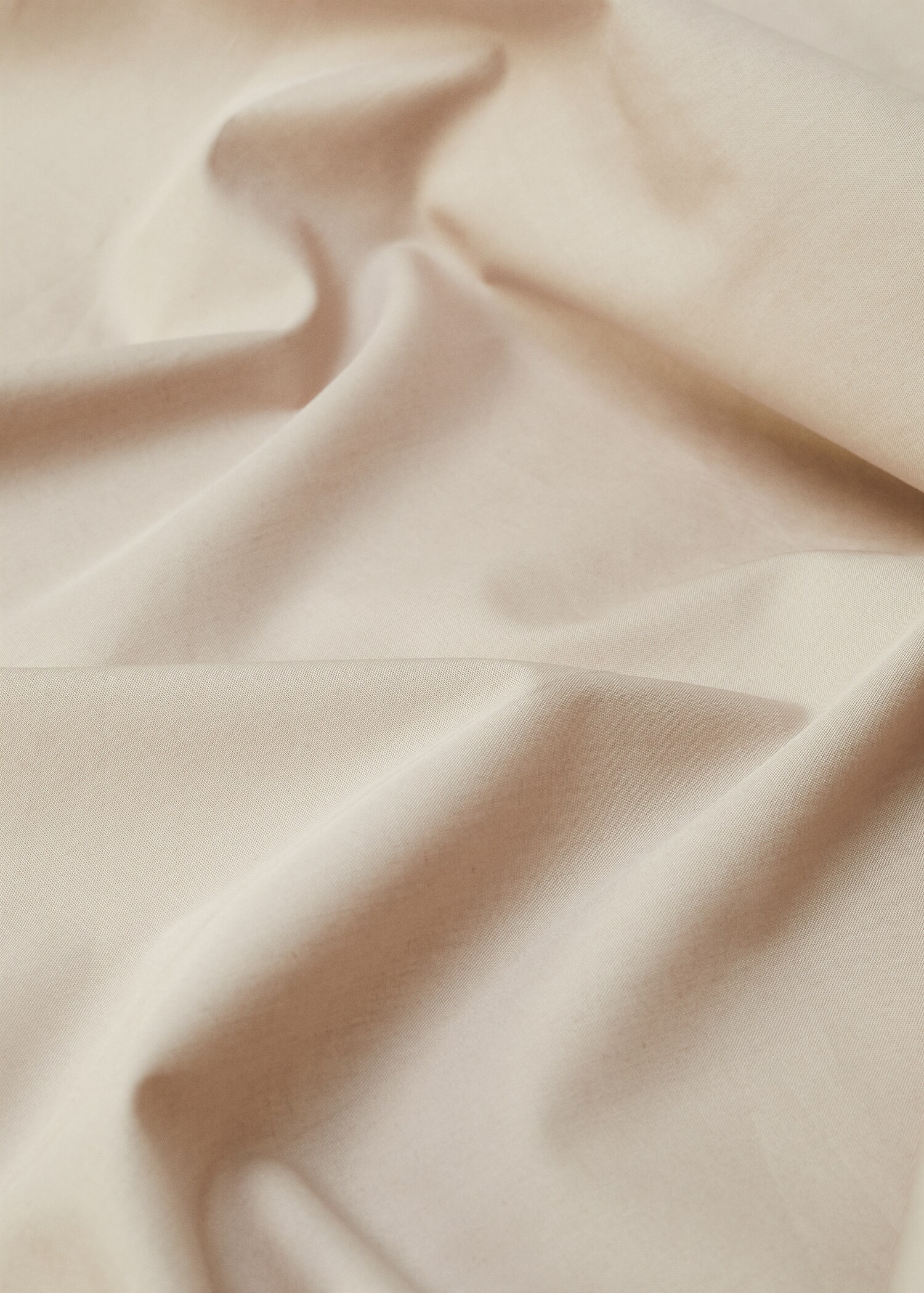Percale cotton 180 thread fitted sheet 70x79x11.8 in - Details of the article 3