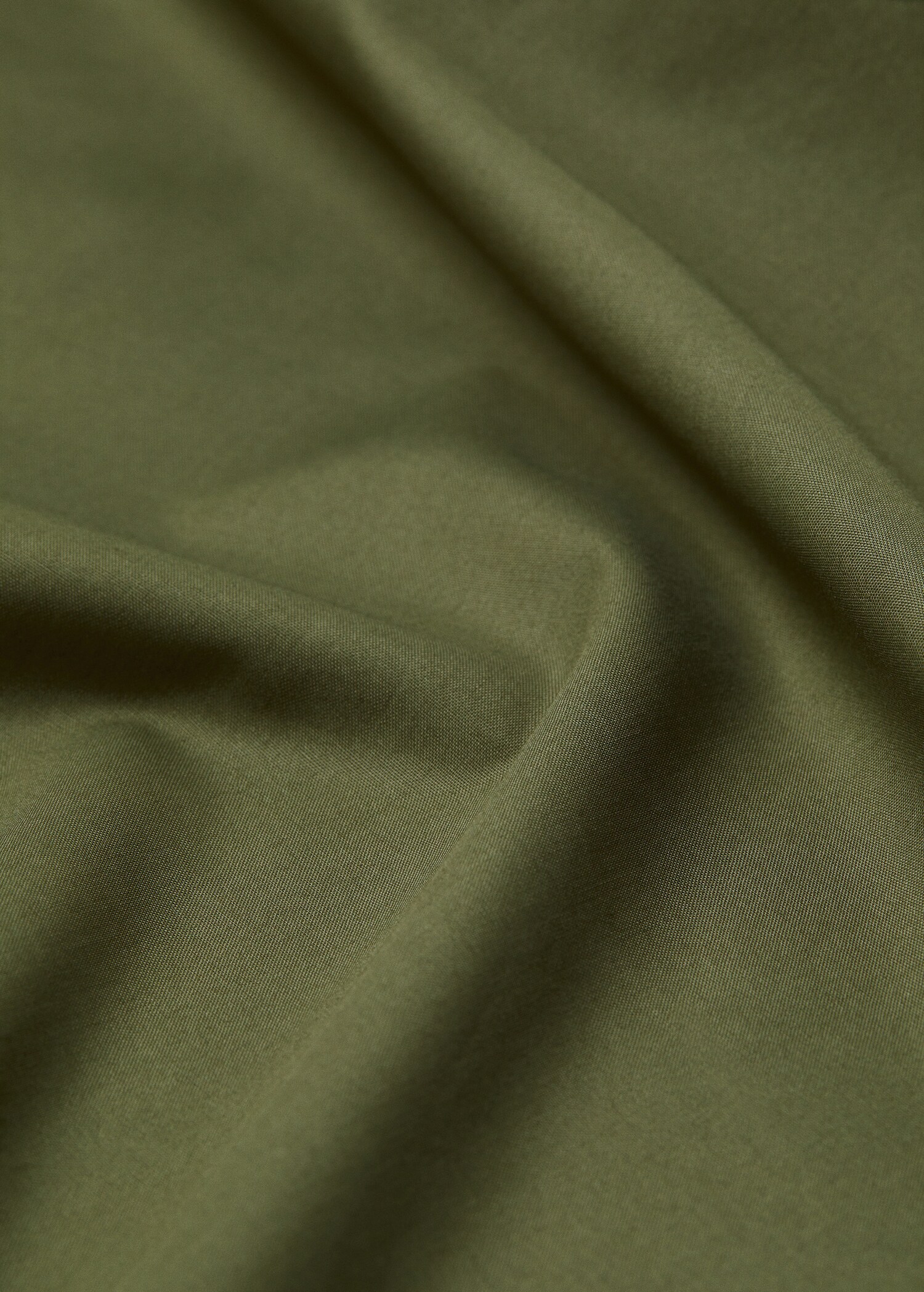 Percale cotton 180 thread fitted sheet 70x79x11.8 in - Details of the article 1