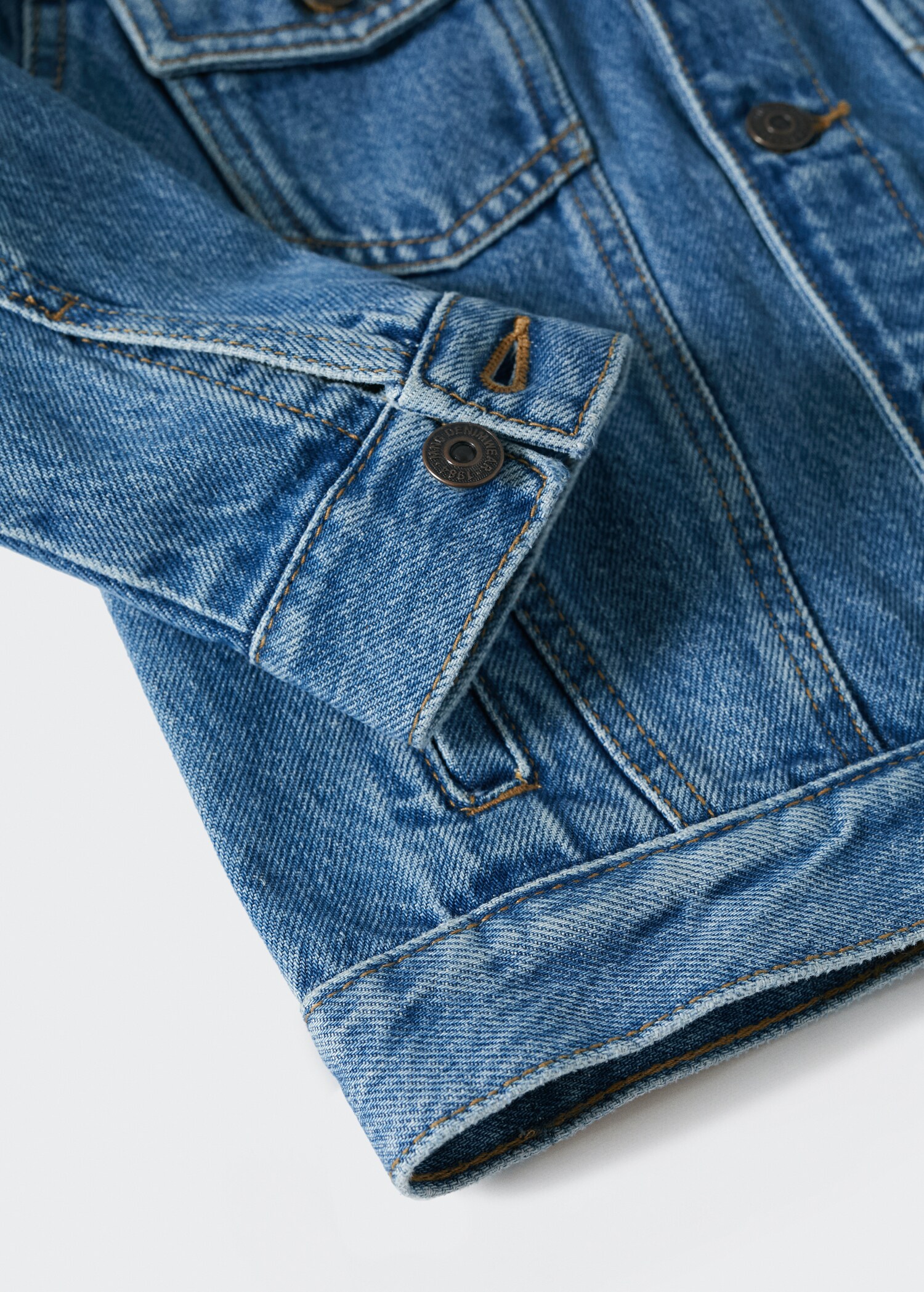 Veste jean poches  - Détail de l'article 8