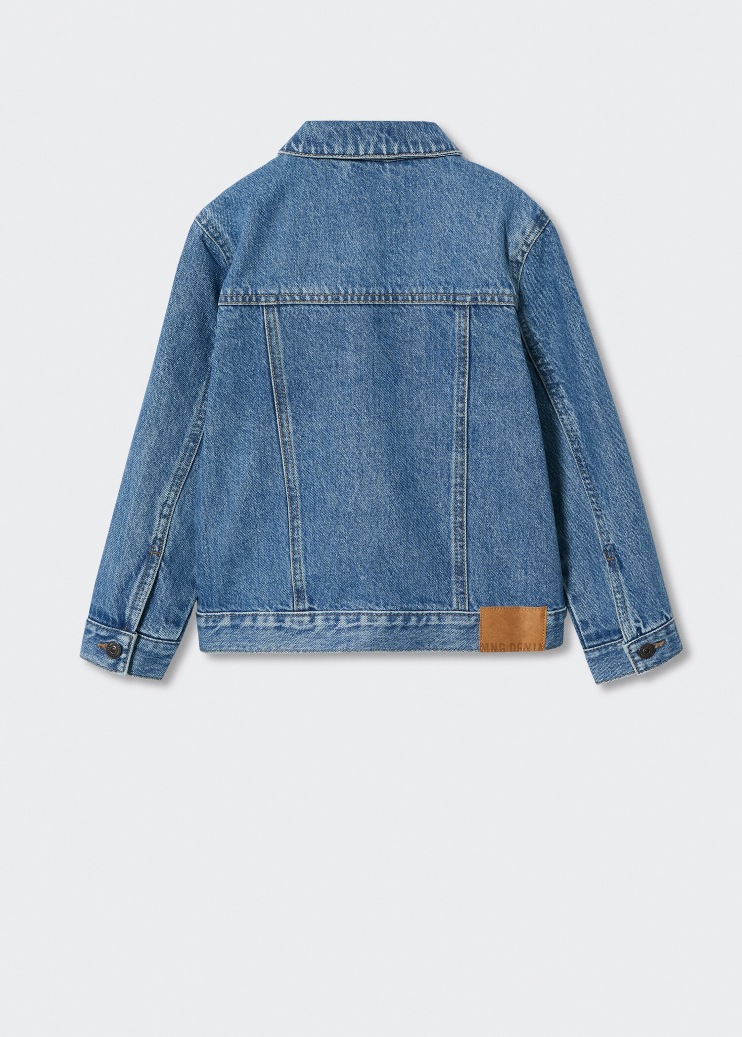 Veste jean poches  - Verso de l’article
