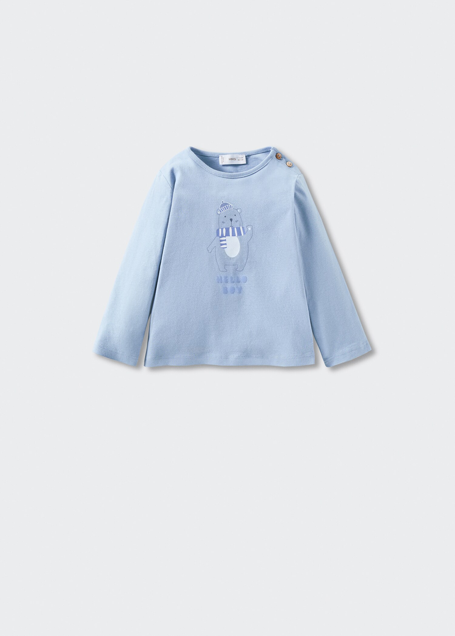 Camiseta estampada algodón - Artículo sin modelo