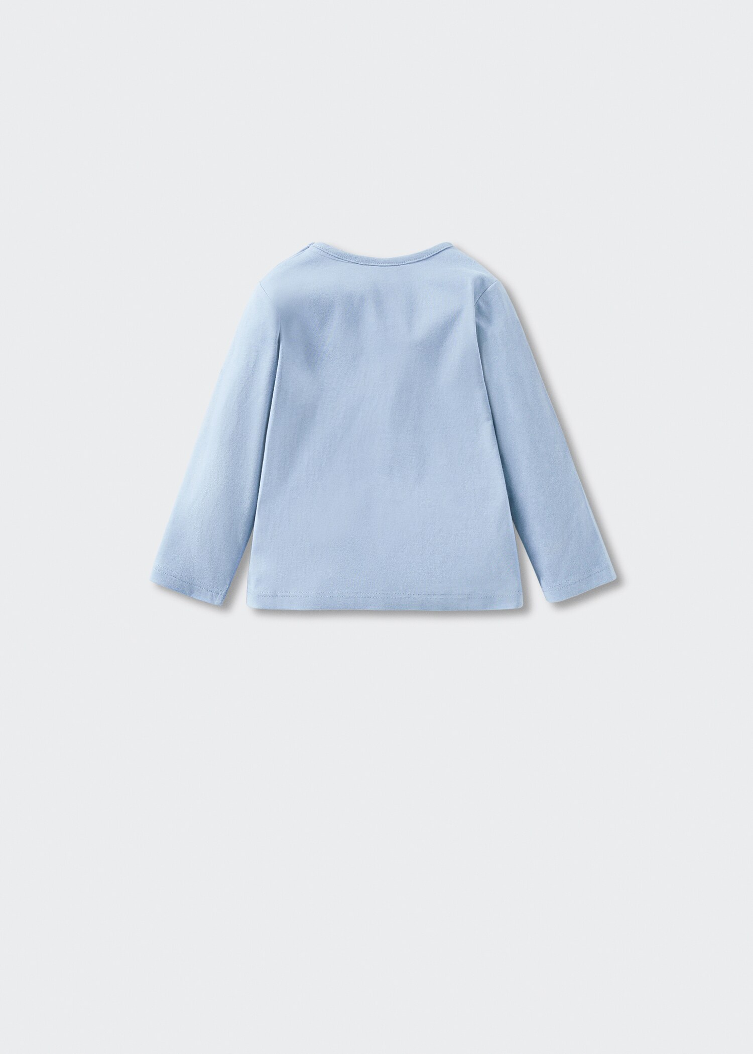 Camiseta estampada algodón - Reverso del artículo