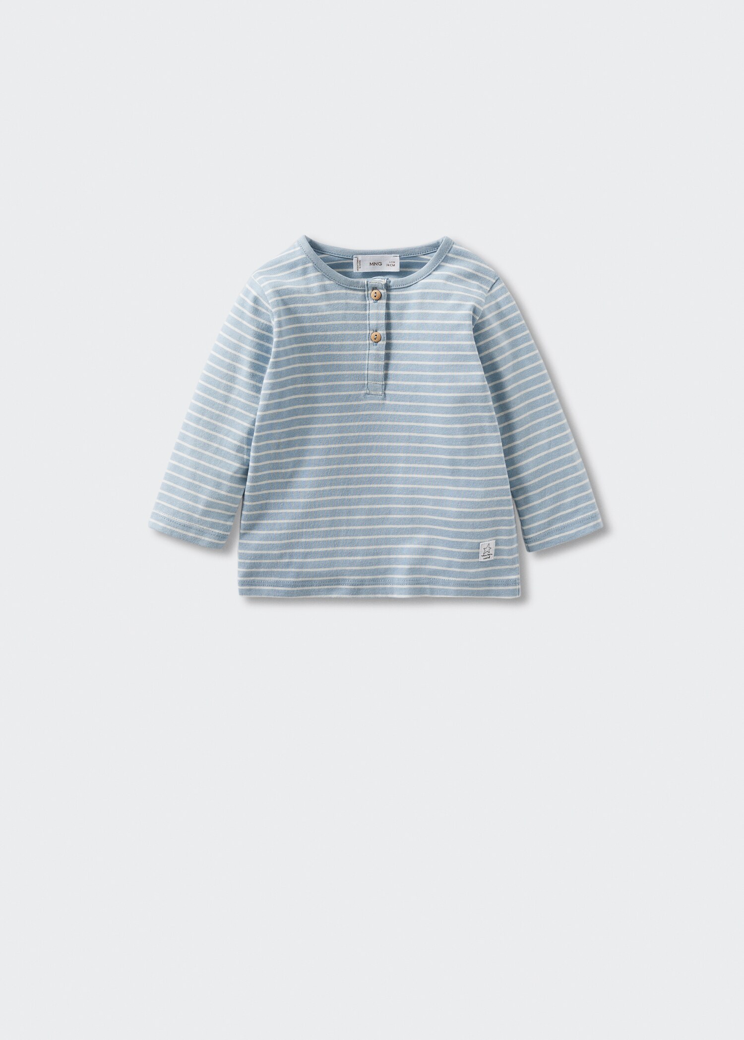 Striped long sleeves t-shirt - Article without model