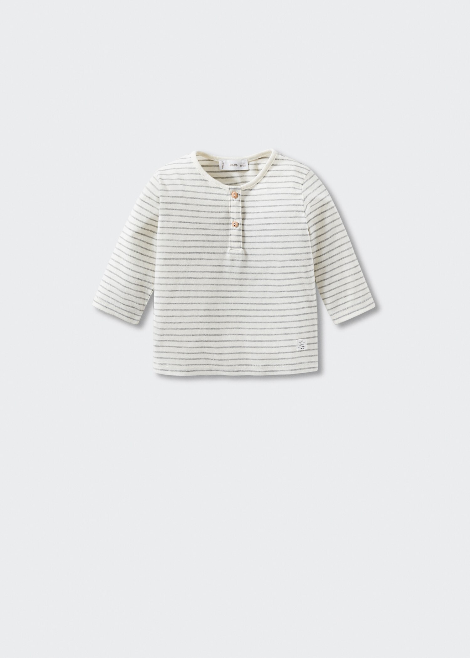 Striped long sleeves t-shirt - Article without model