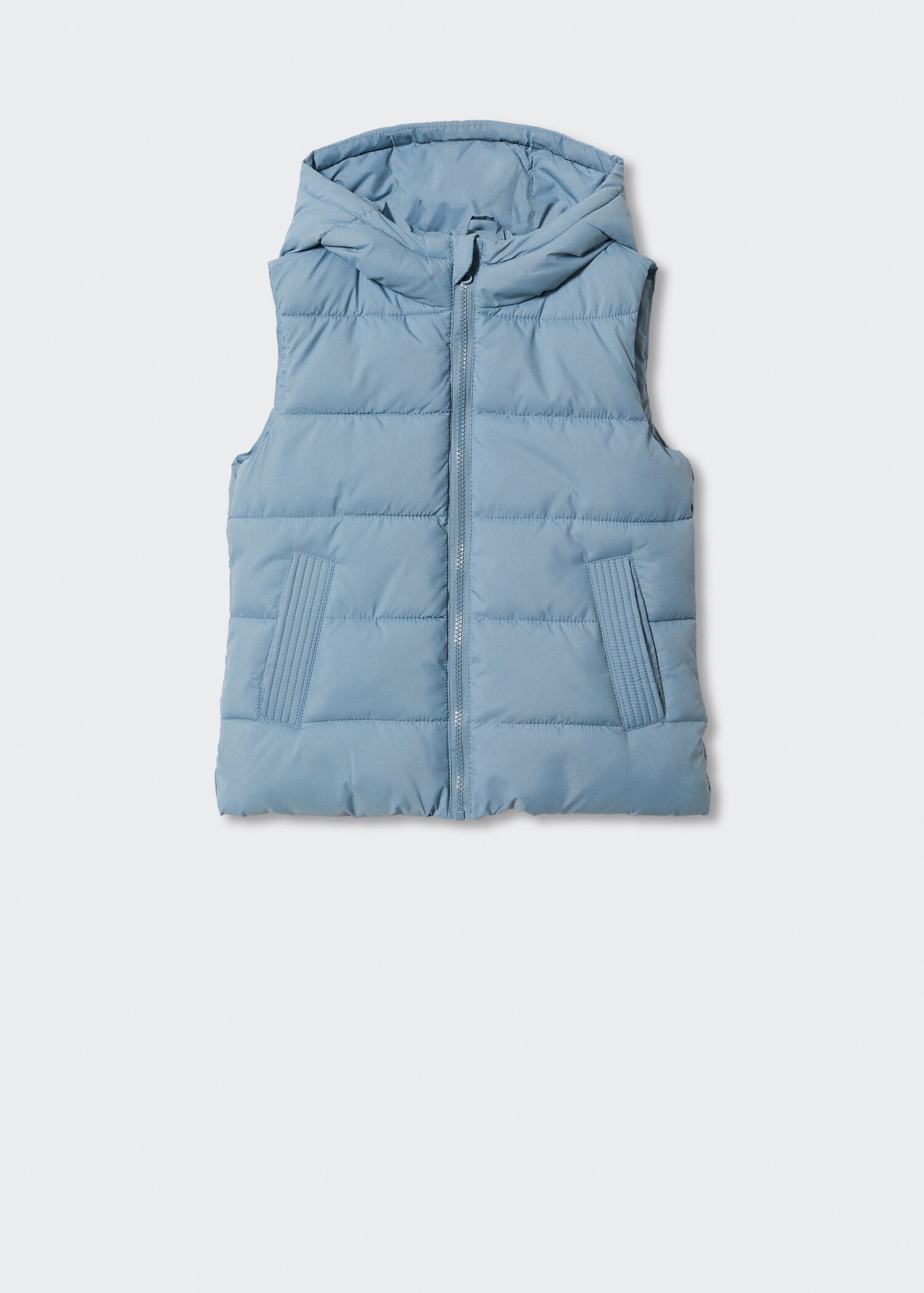 Padded fleece vest - Article without model