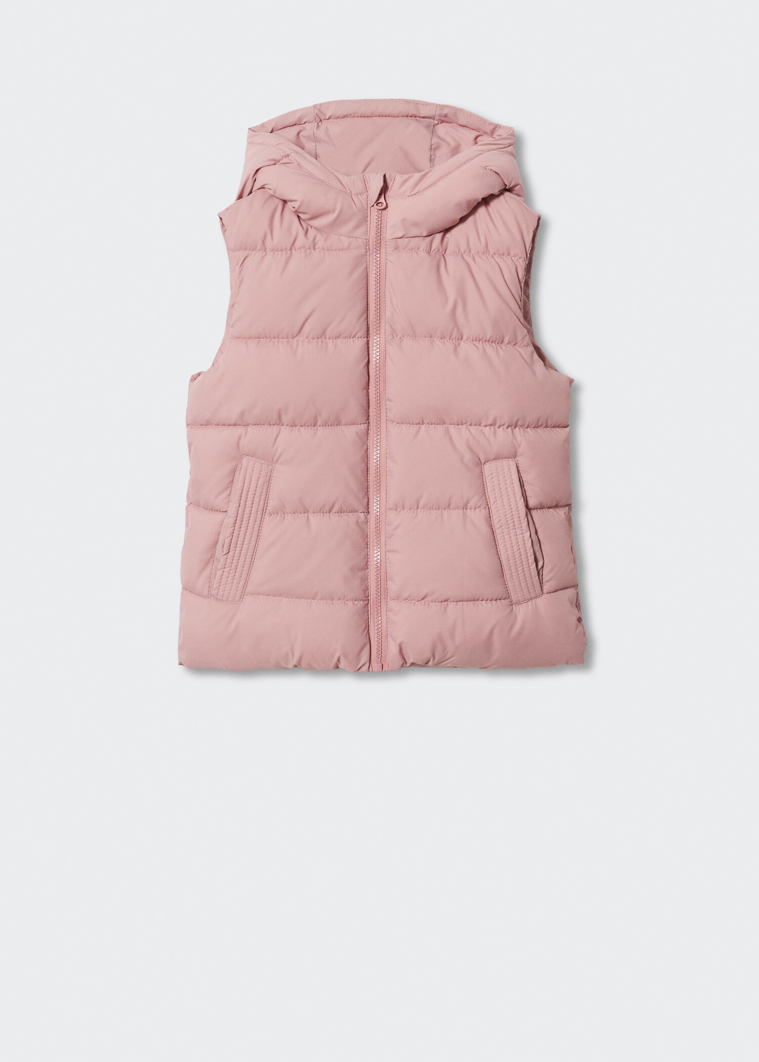 Padded fleece gilet - Article without model