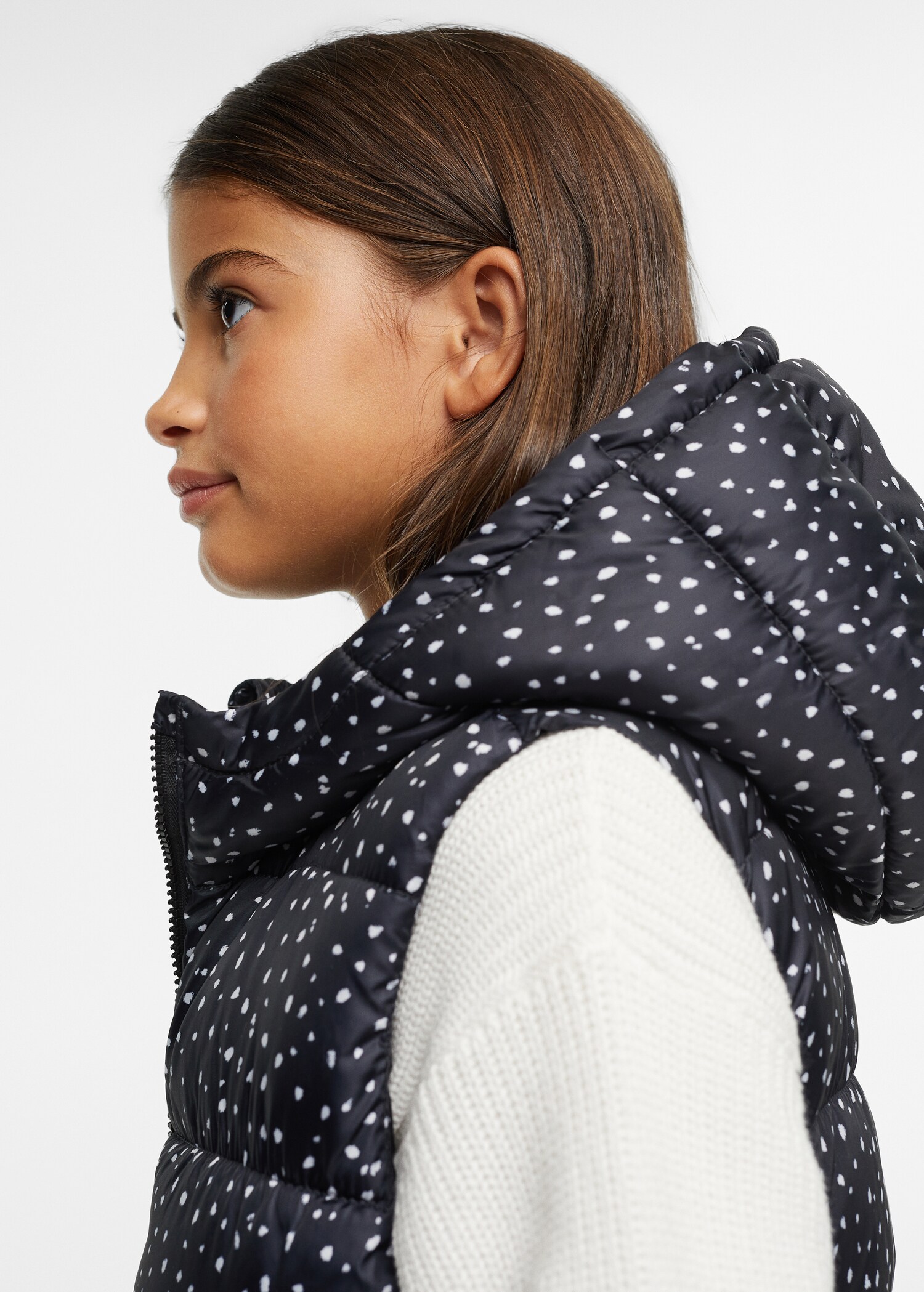 Padded fleece gilet - Details of the article 4