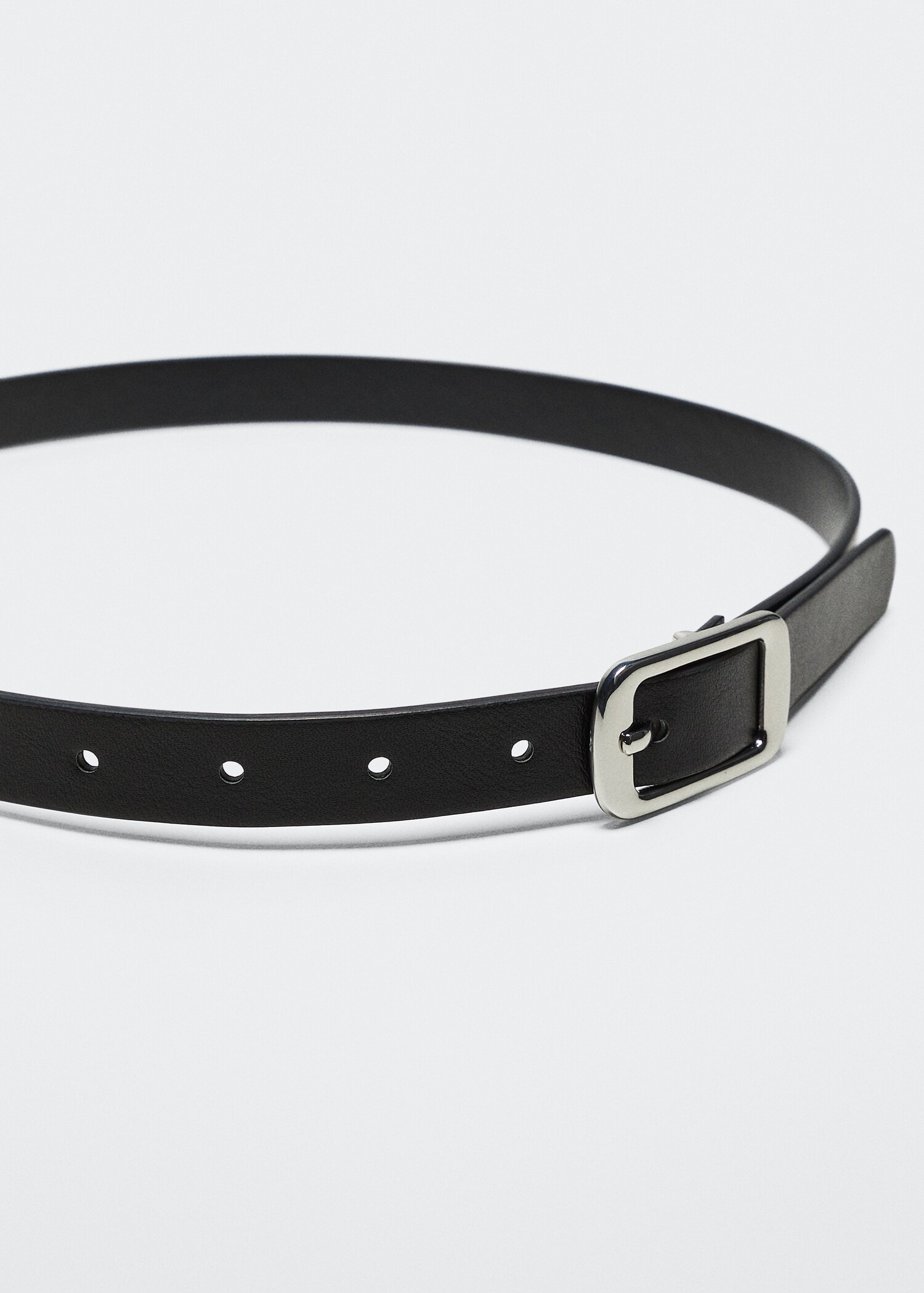 Square buckle belt - Medium plane
