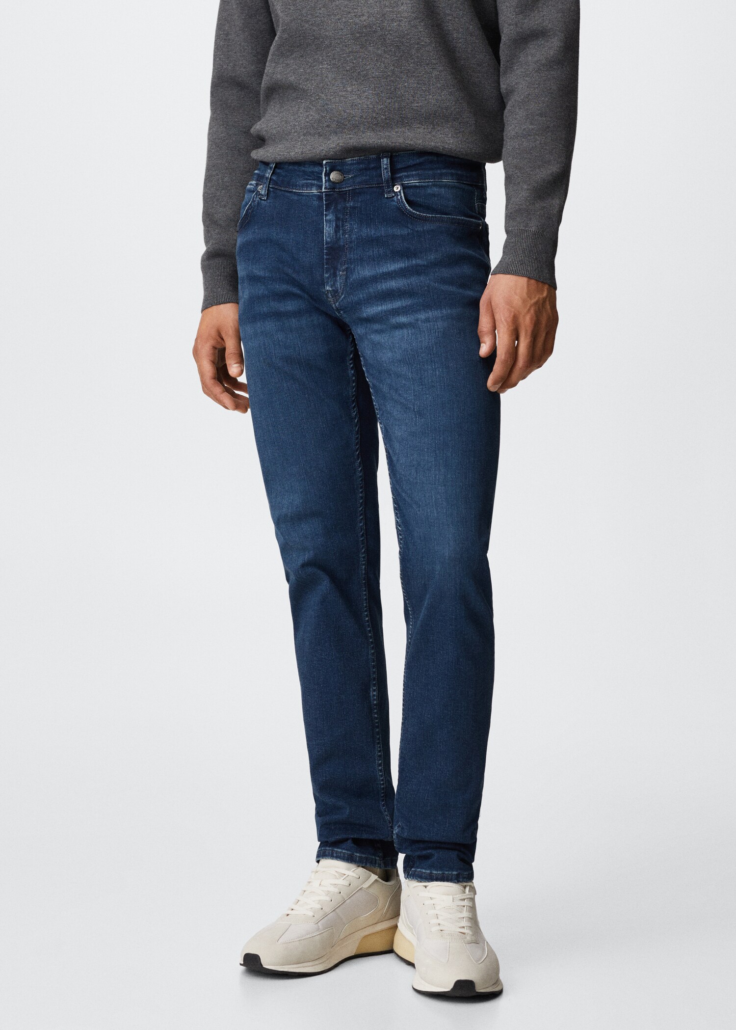 Slim fit Ultra Soft Touch Patrick jeans - Medium plane