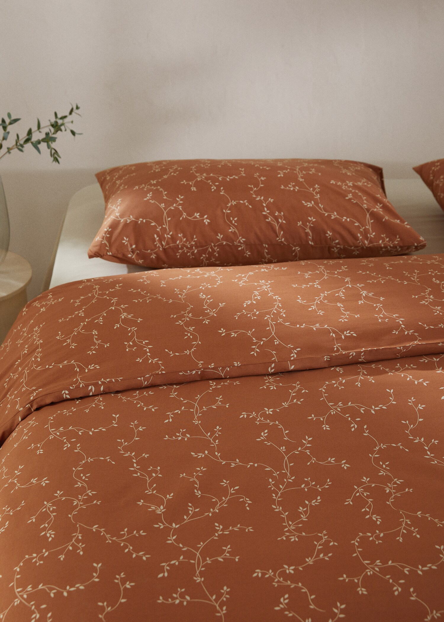 Dekbedovertrek met bloemetjesprint bed 135 cm - Detail van het artikel 9