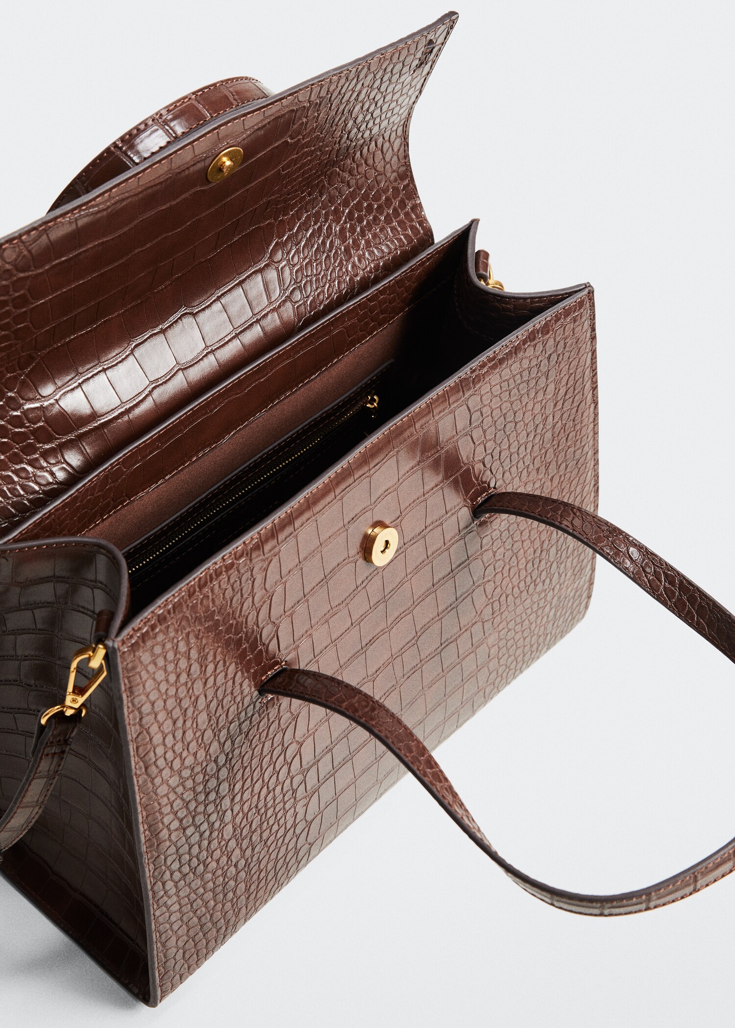 Croc-effect bag - Details of the article 2