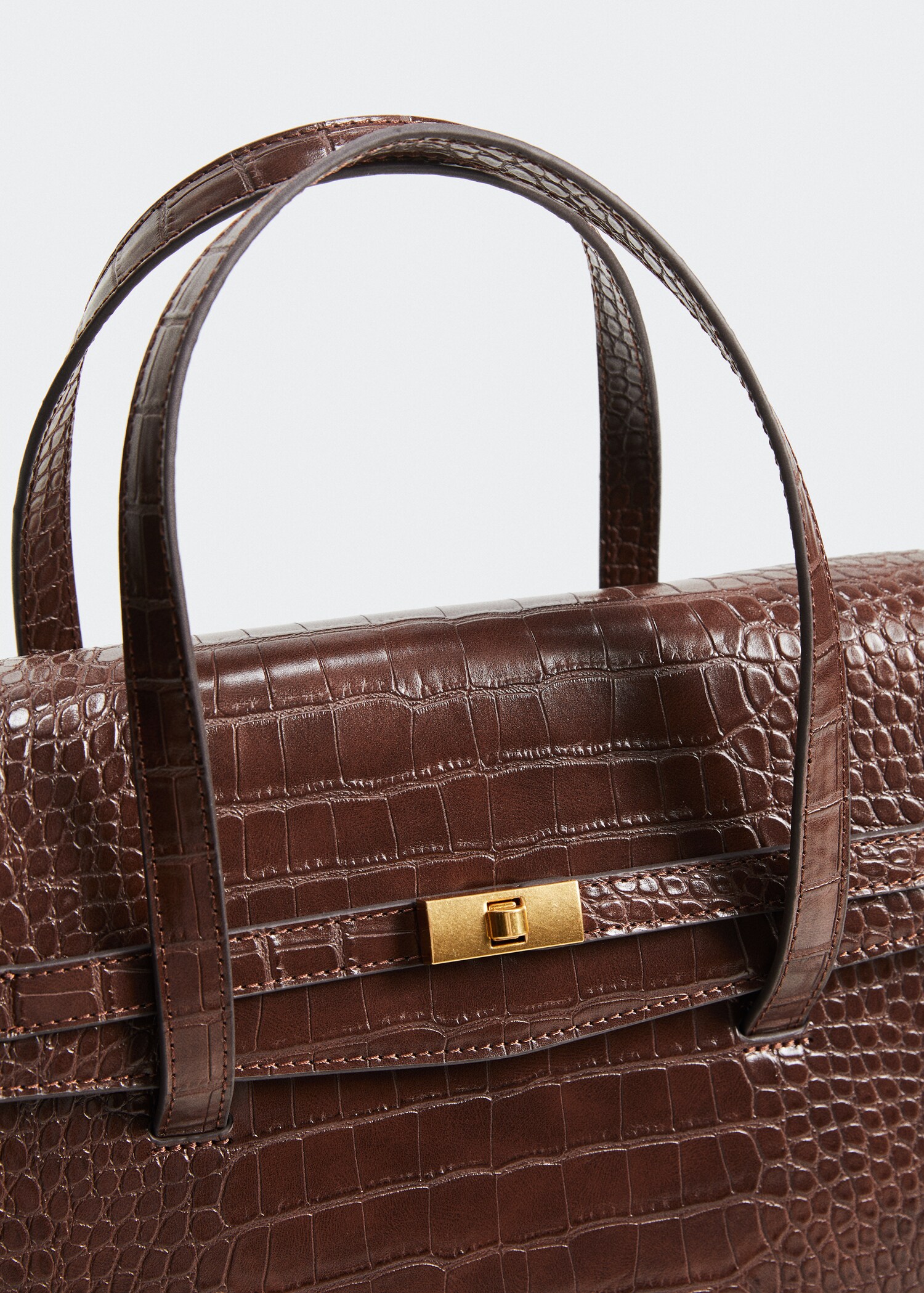 Croc-effect bag - Details of the article 3