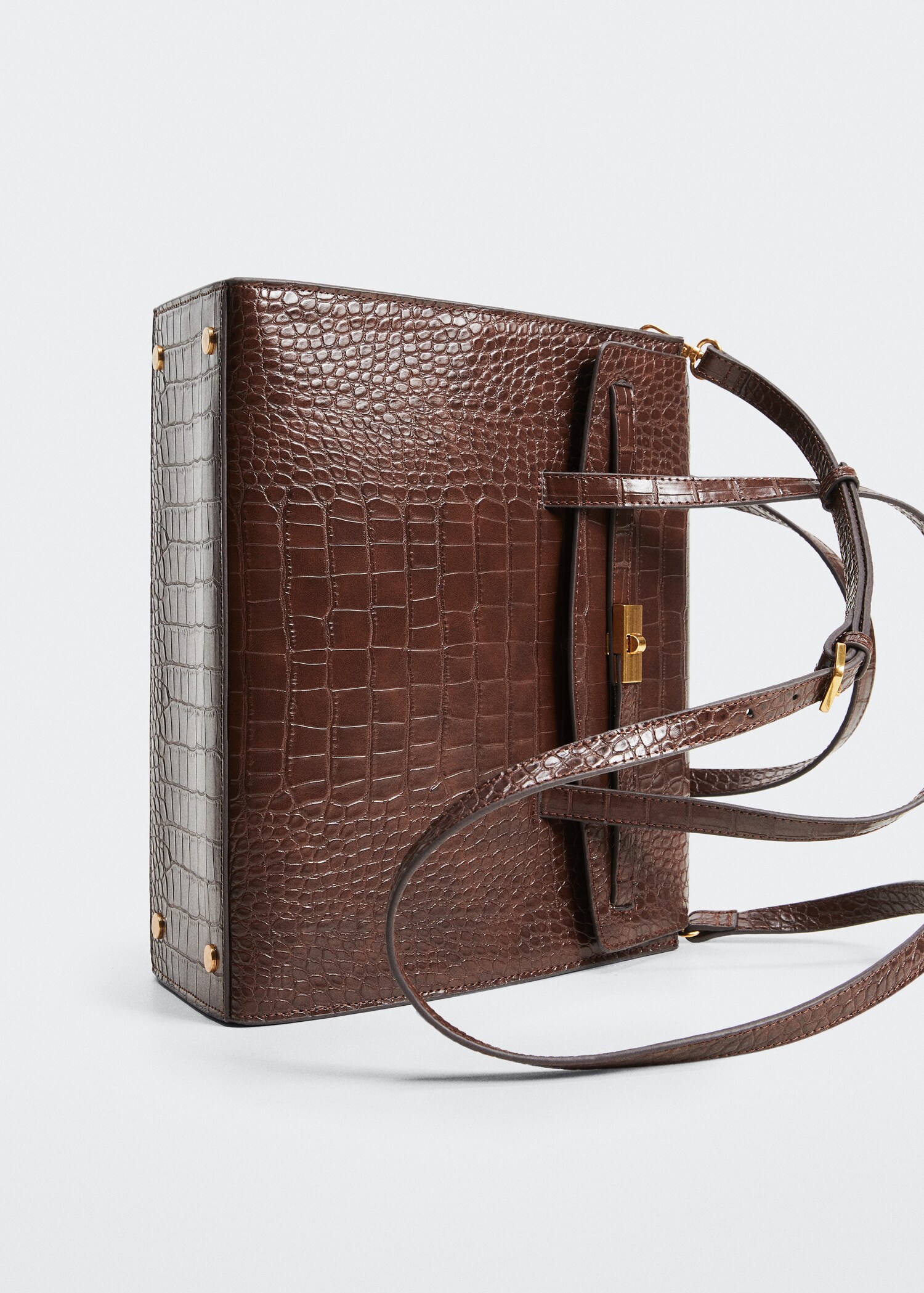 Croc-effect bag - Details of the article 4