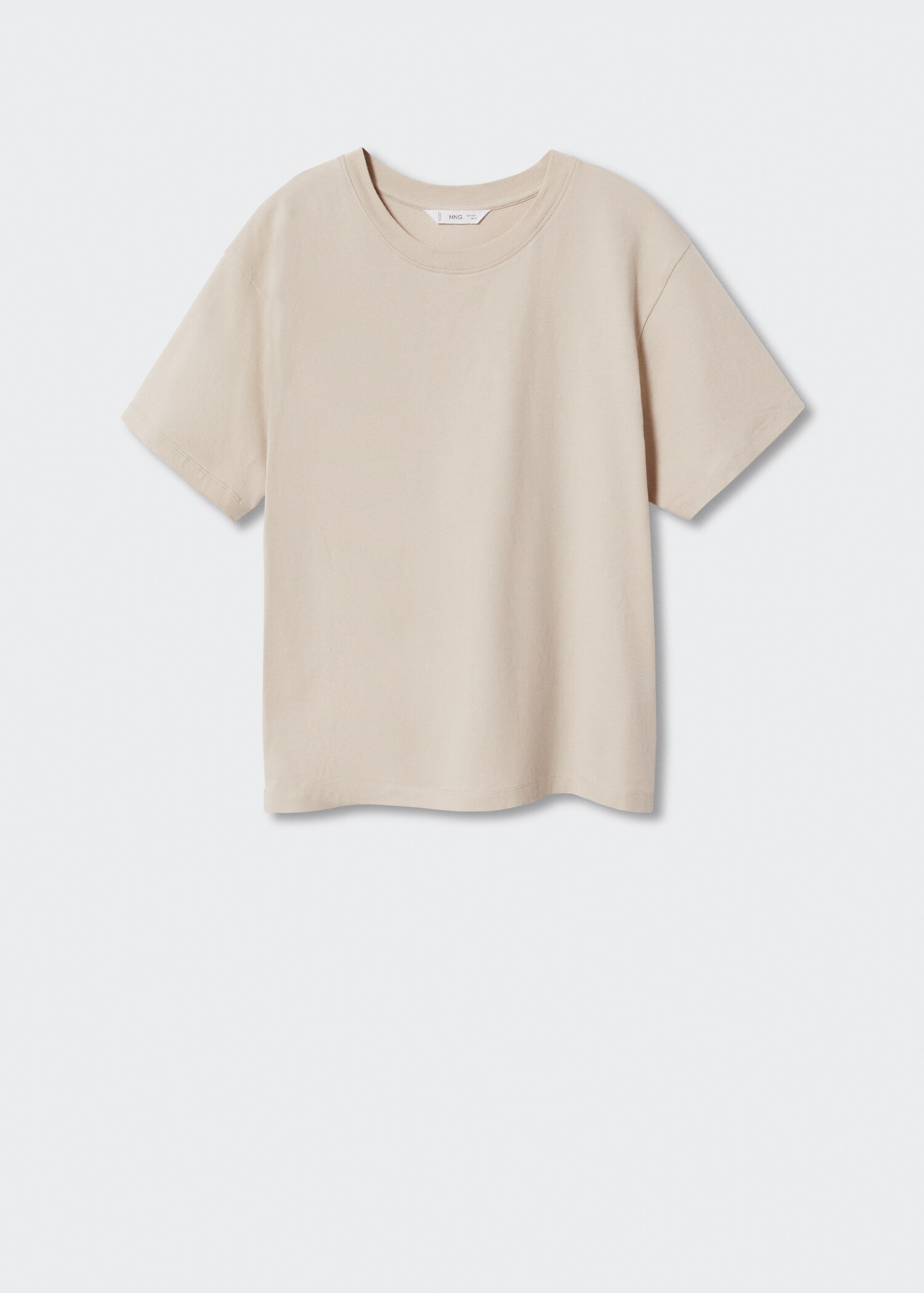 Essential cotton-blend T-shirt - Article without model