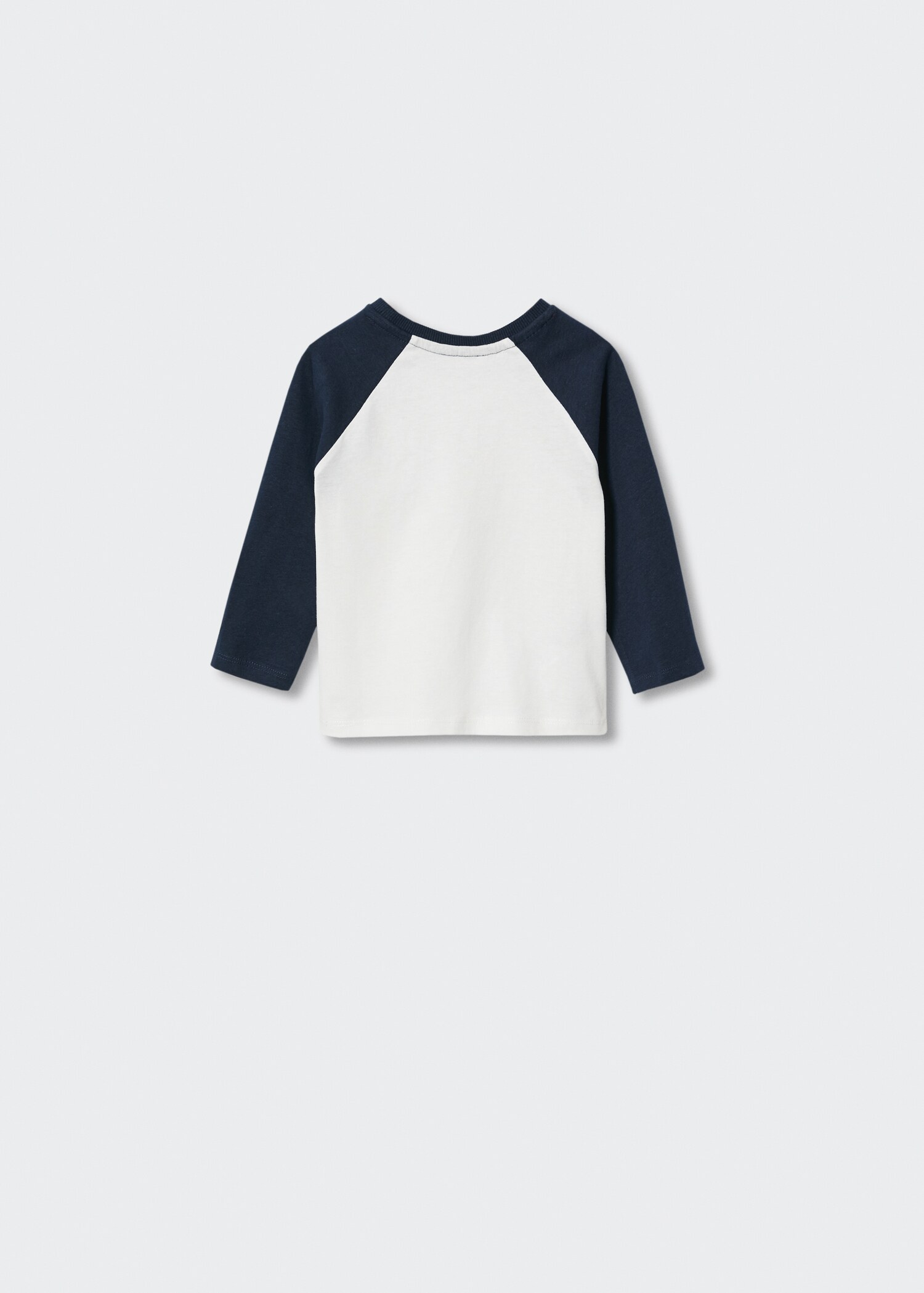 Printed long sleeve t-shirt - Reverse of the article