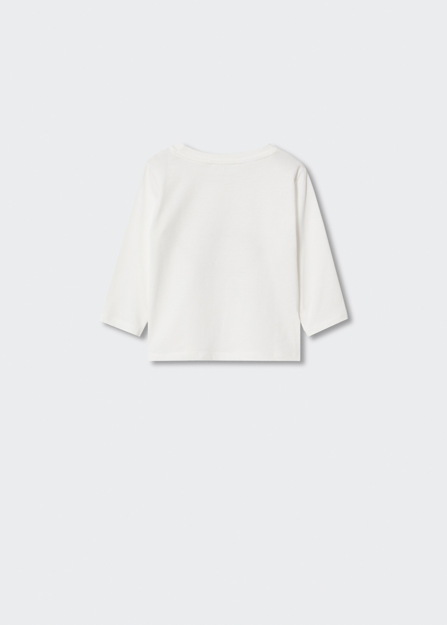 Printed long sleeve t-shirt - Reverse of the article