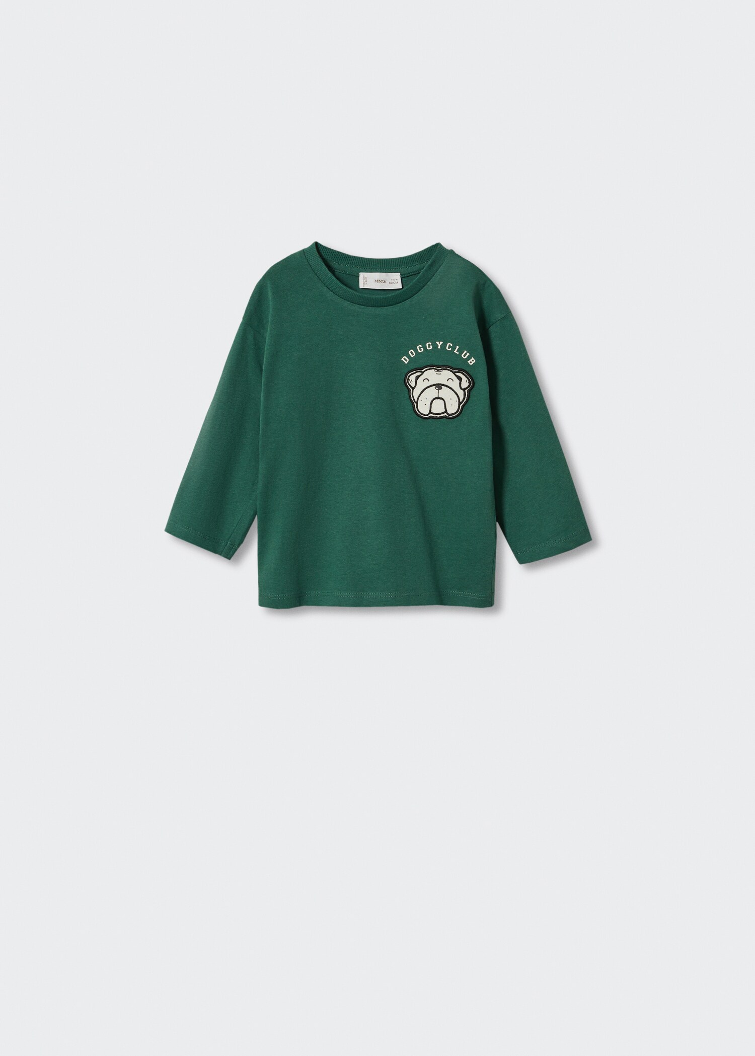 Long-sleeved t-shirt with patch - Article without model