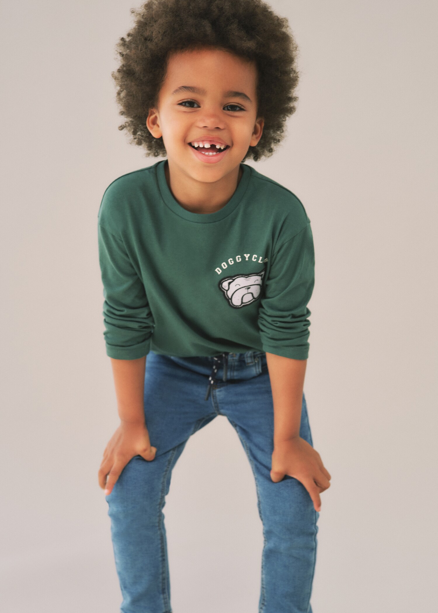 Long-sleeved t-shirt with patch - Details of the article 5