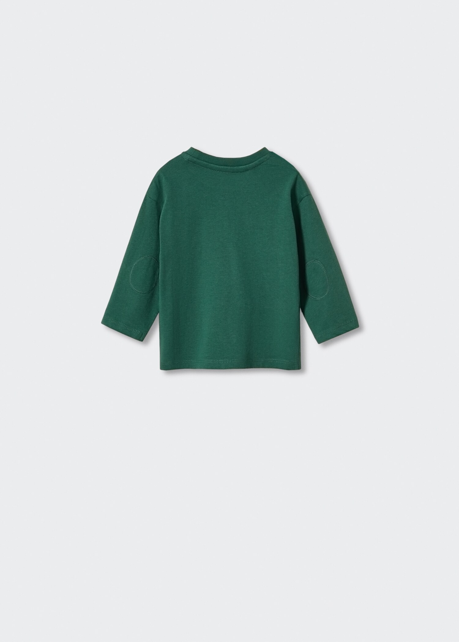 Long-sleeved t-shirt with patch - Reverse of the article