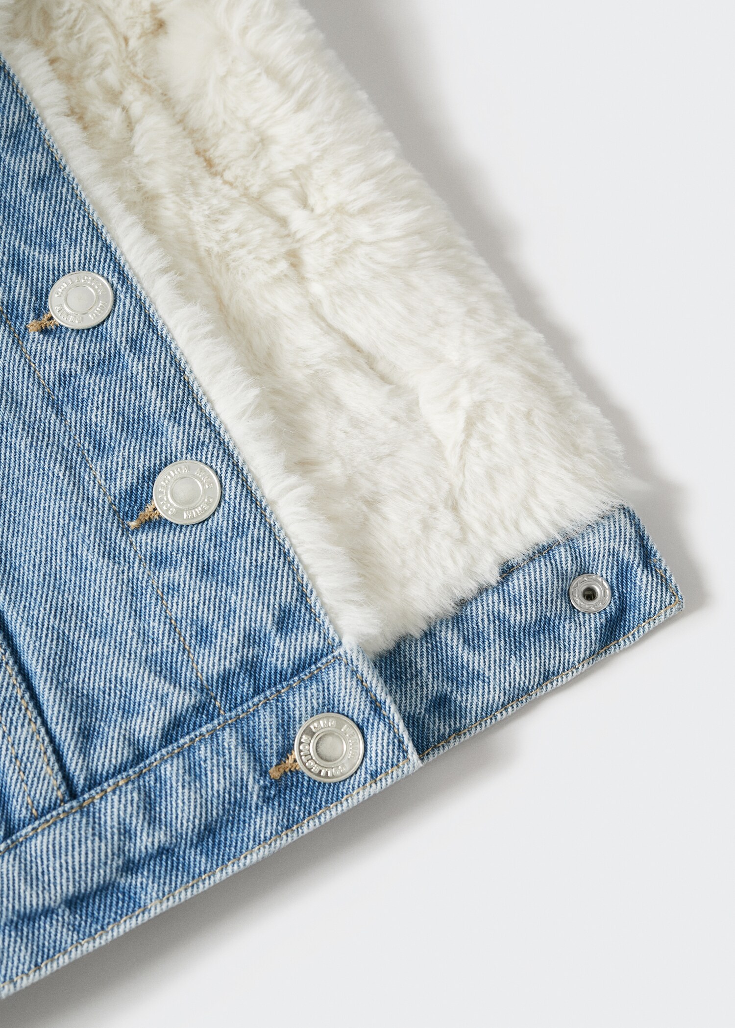 Faux shearling lining jacket - Details of the article 8