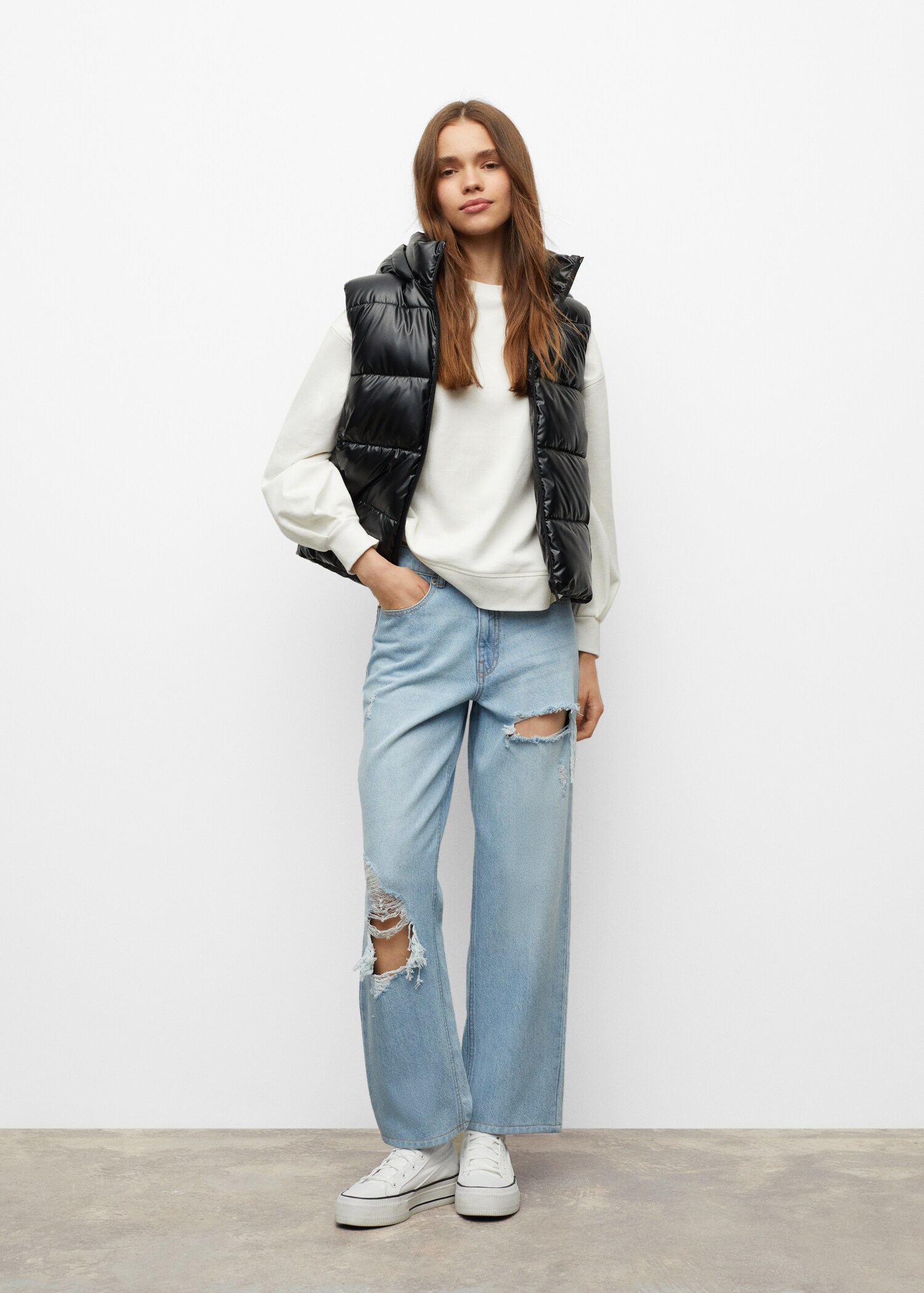 Quilted gilet - Medium plane
