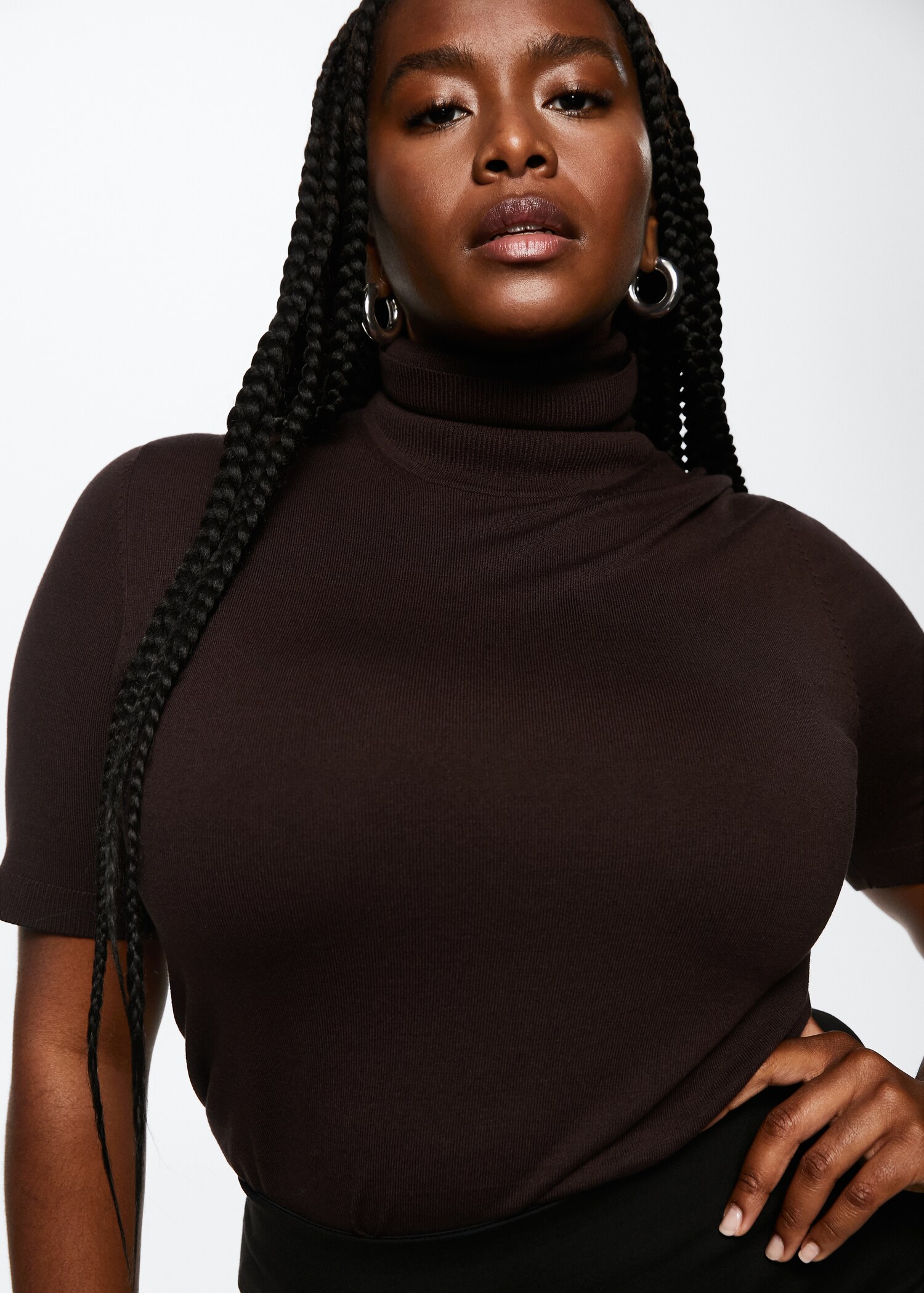 Turtleneck knitted sweater - Details of the article 5