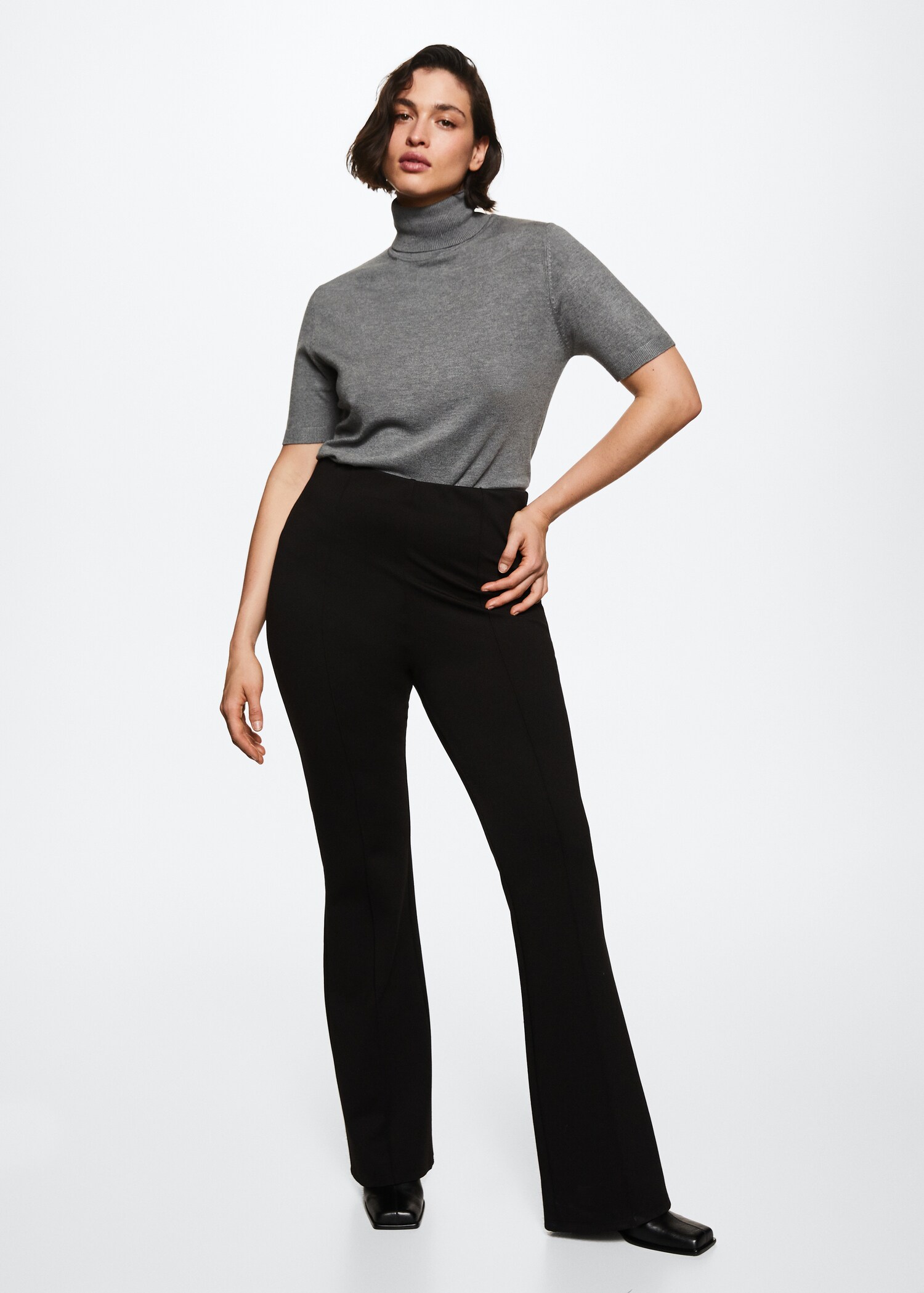 Turtleneck knitted sweater - Details of the article 3