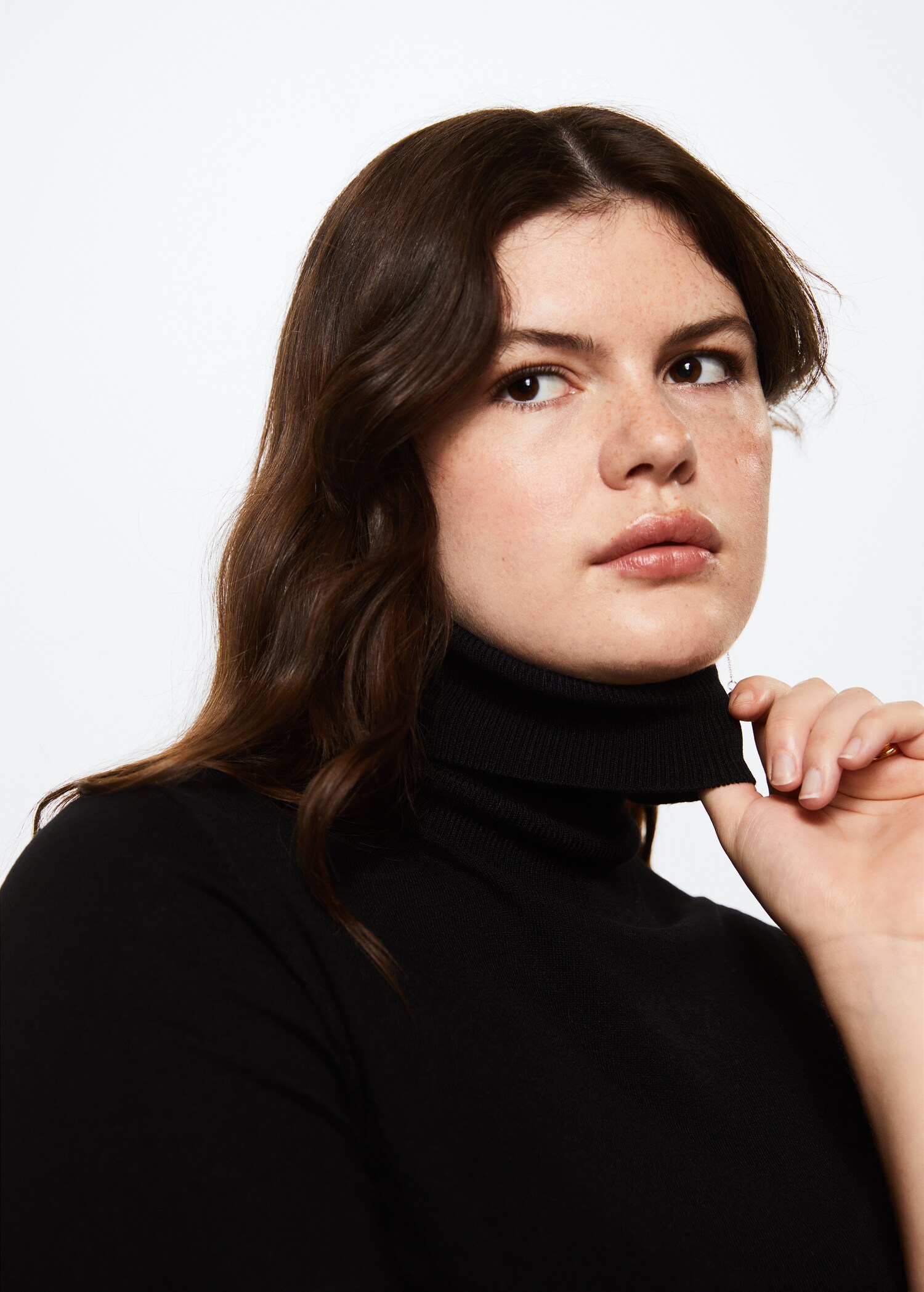 Turtleneck knitted sweater - Details of the article 3