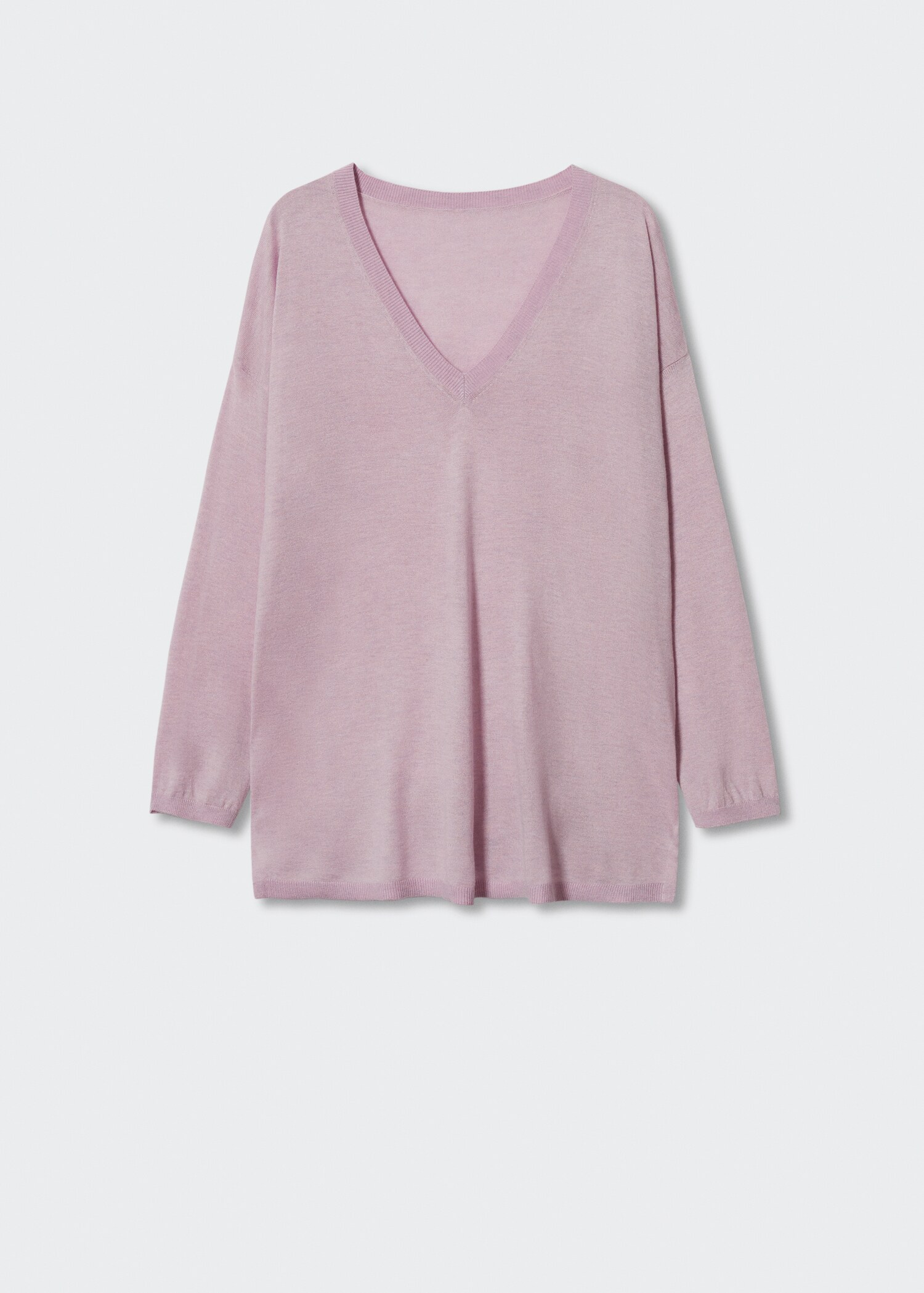 V-neck knit sweater - Article without model