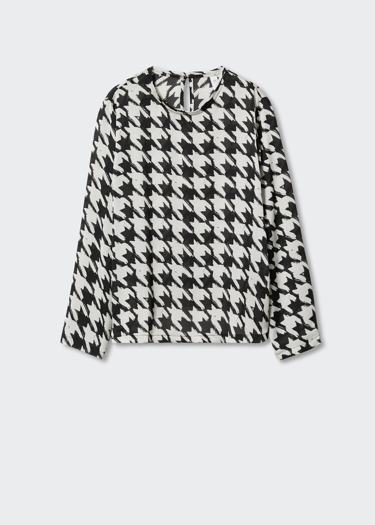 Blouse pied-de-poule - Article sans modèle