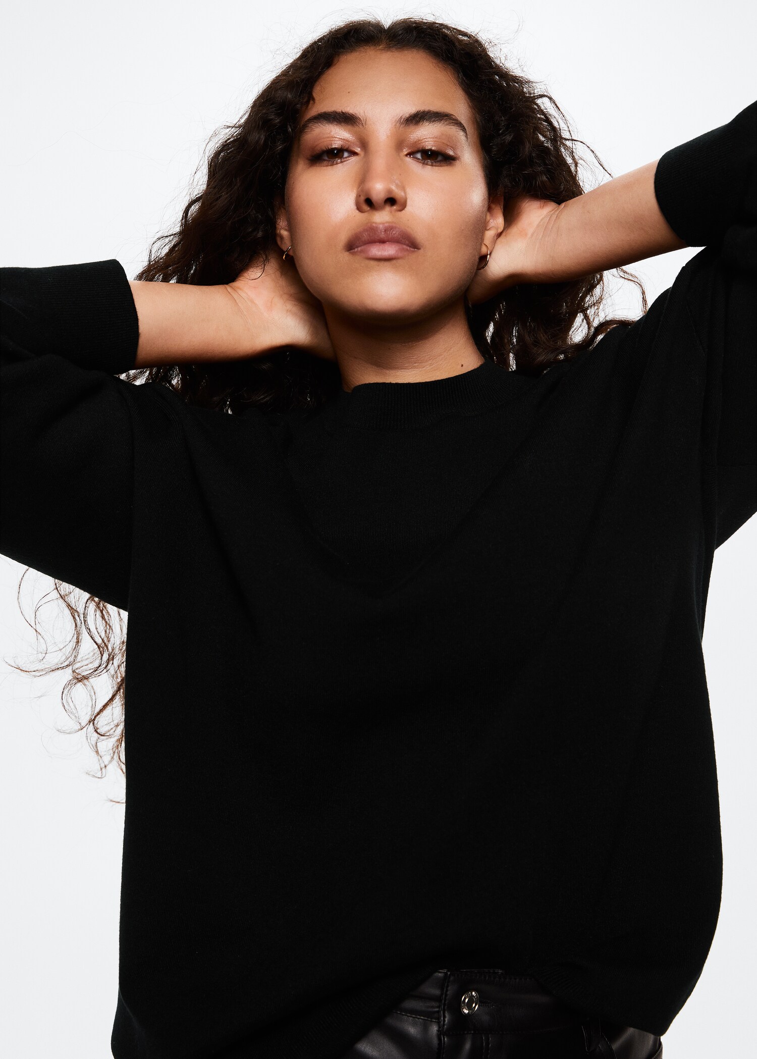 Oversize knit sweater - Details of the article 5