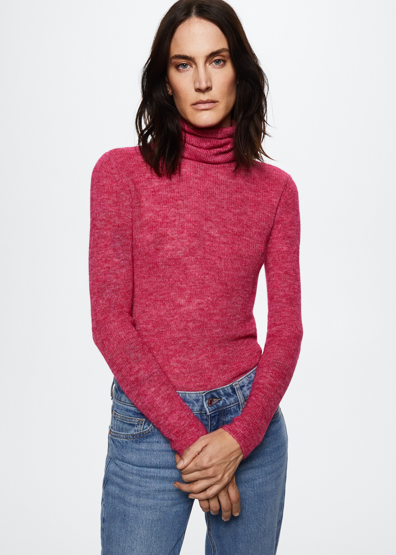 Jersey cuello vuelto - Plano medio