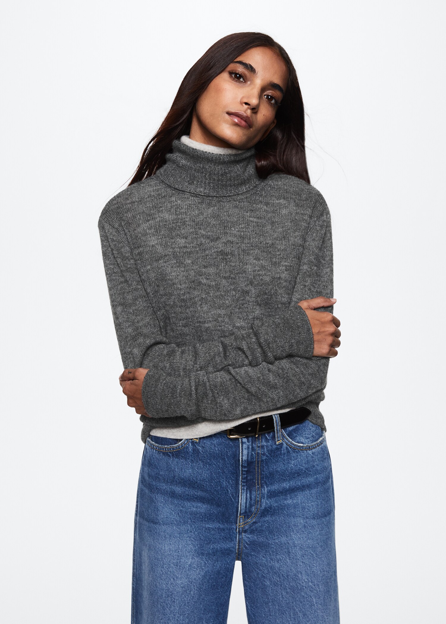 Pullover collo risvolto - Piano medio