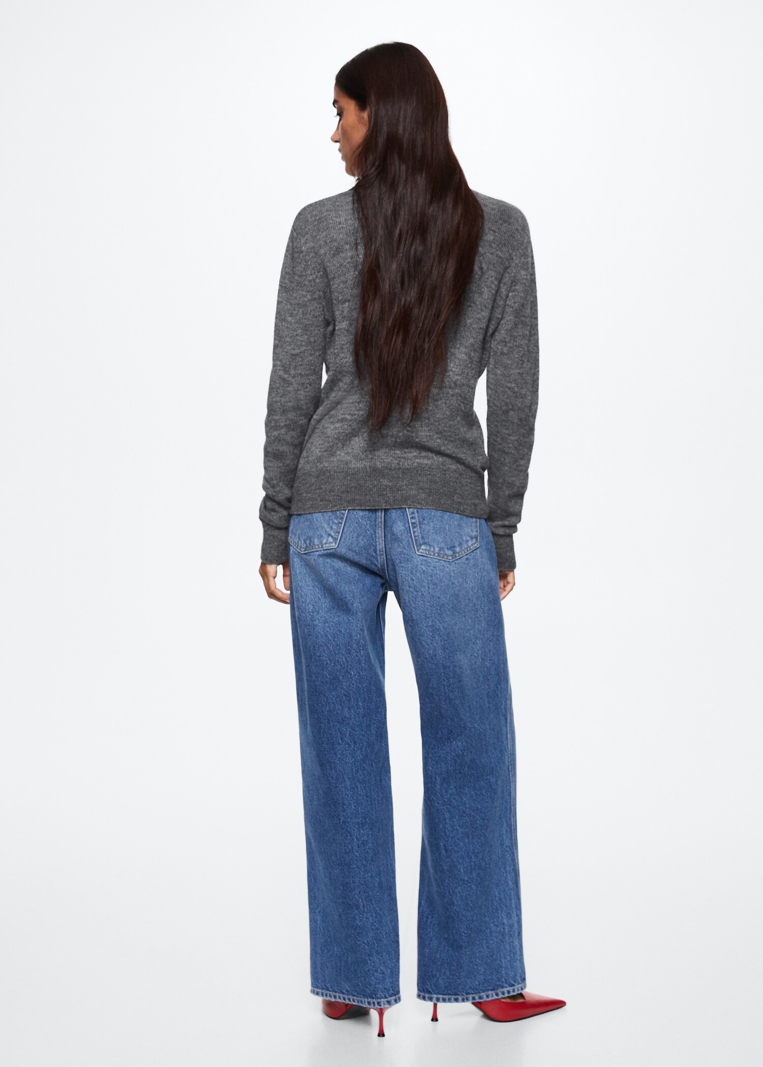 Pullover collo risvolto - Retro dell'articolo