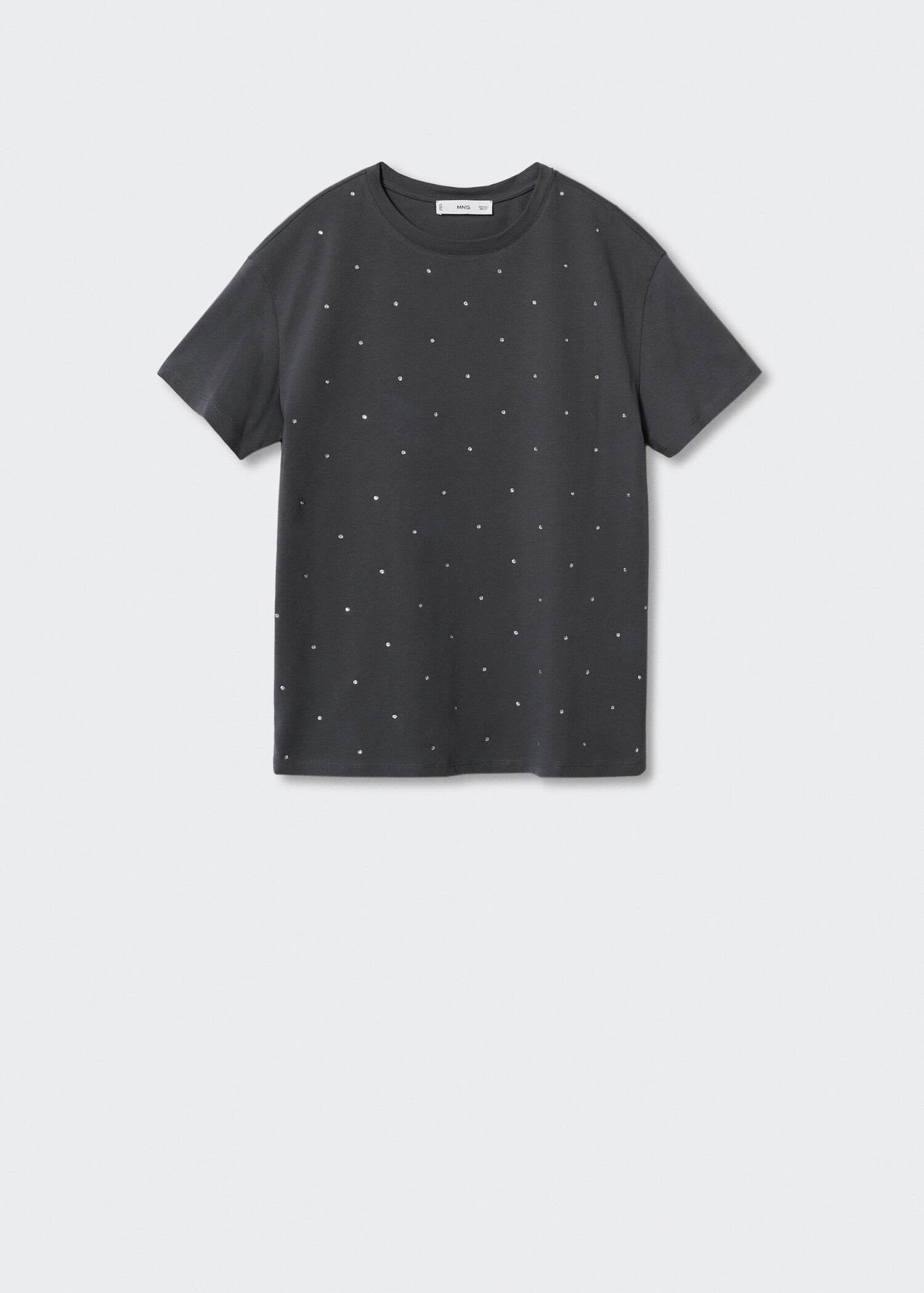 T-shirt coton strass - Article sans modèle