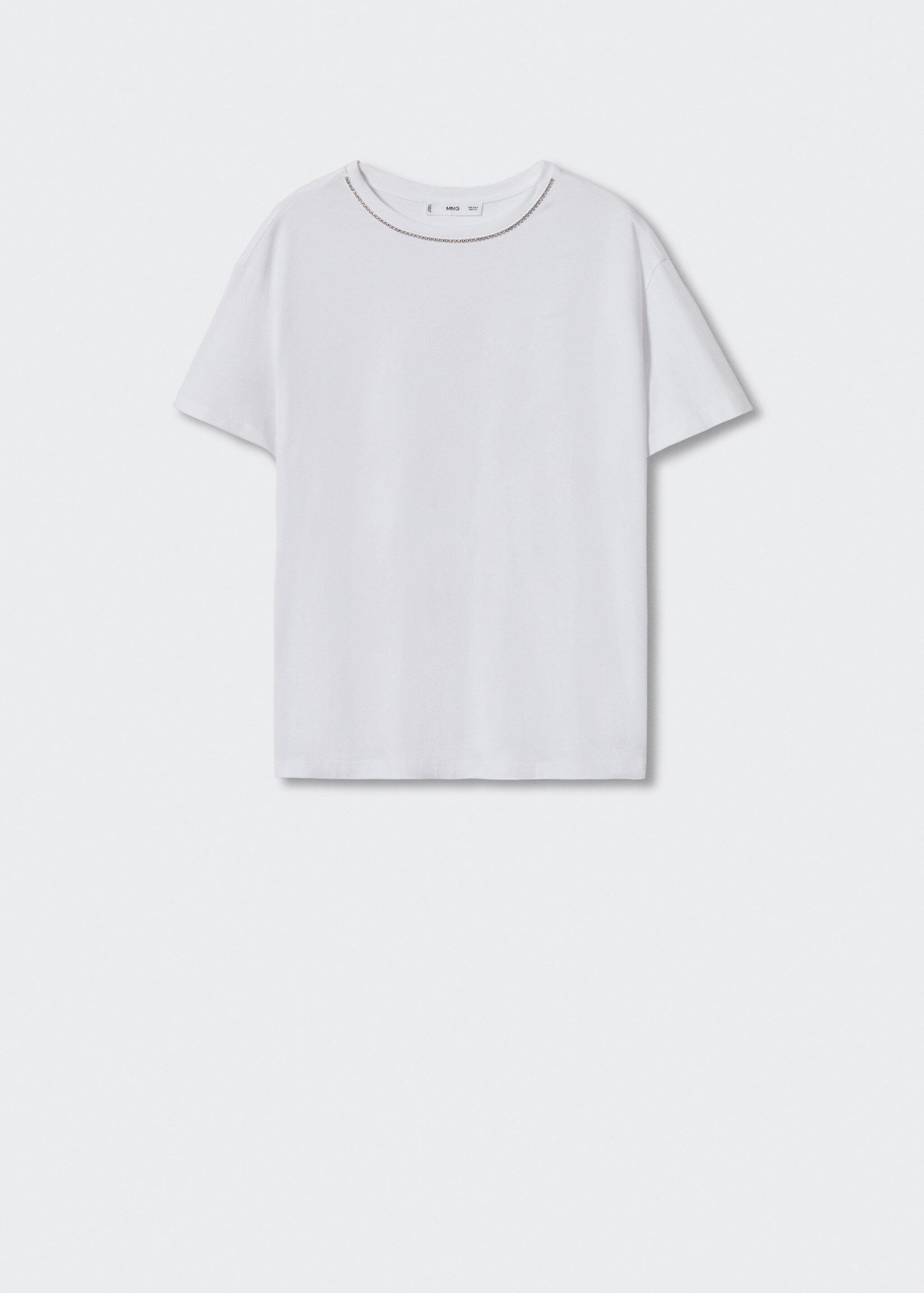 Camiseta algodón strass - Artículo sin modelo