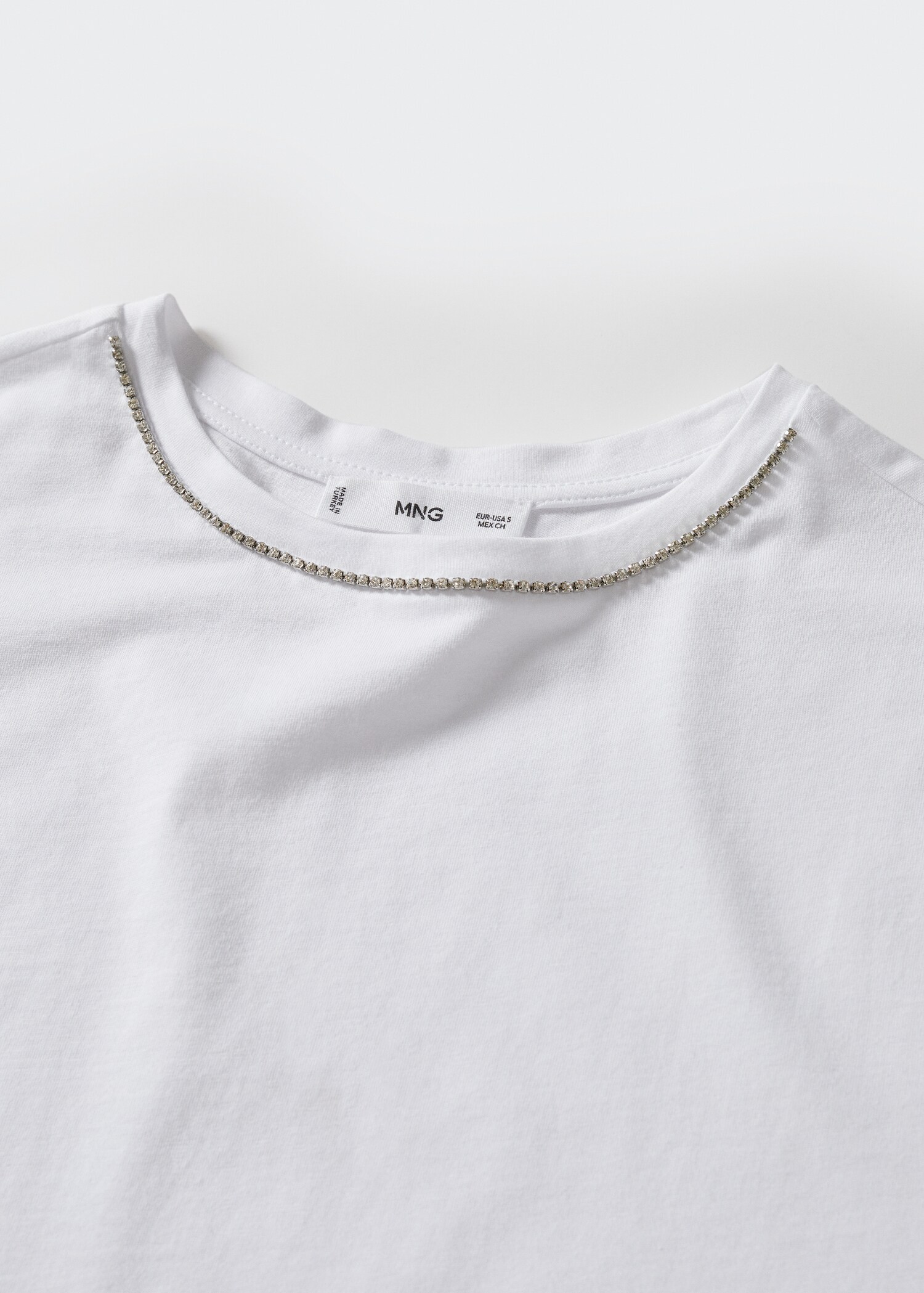 Strass cotton t-shirt - Details of the article 8