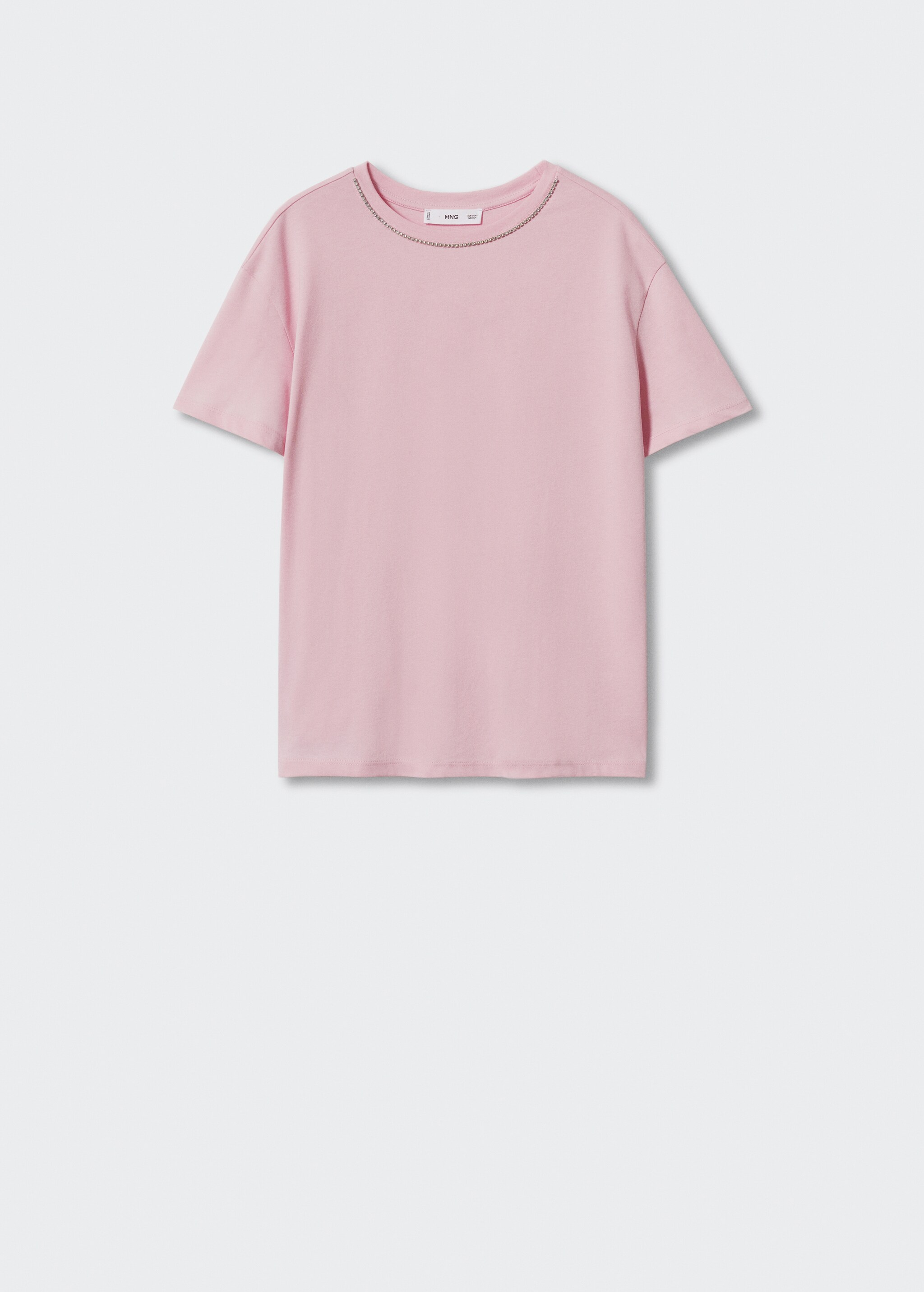 Camiseta algodón strass - Artículo sin modelo