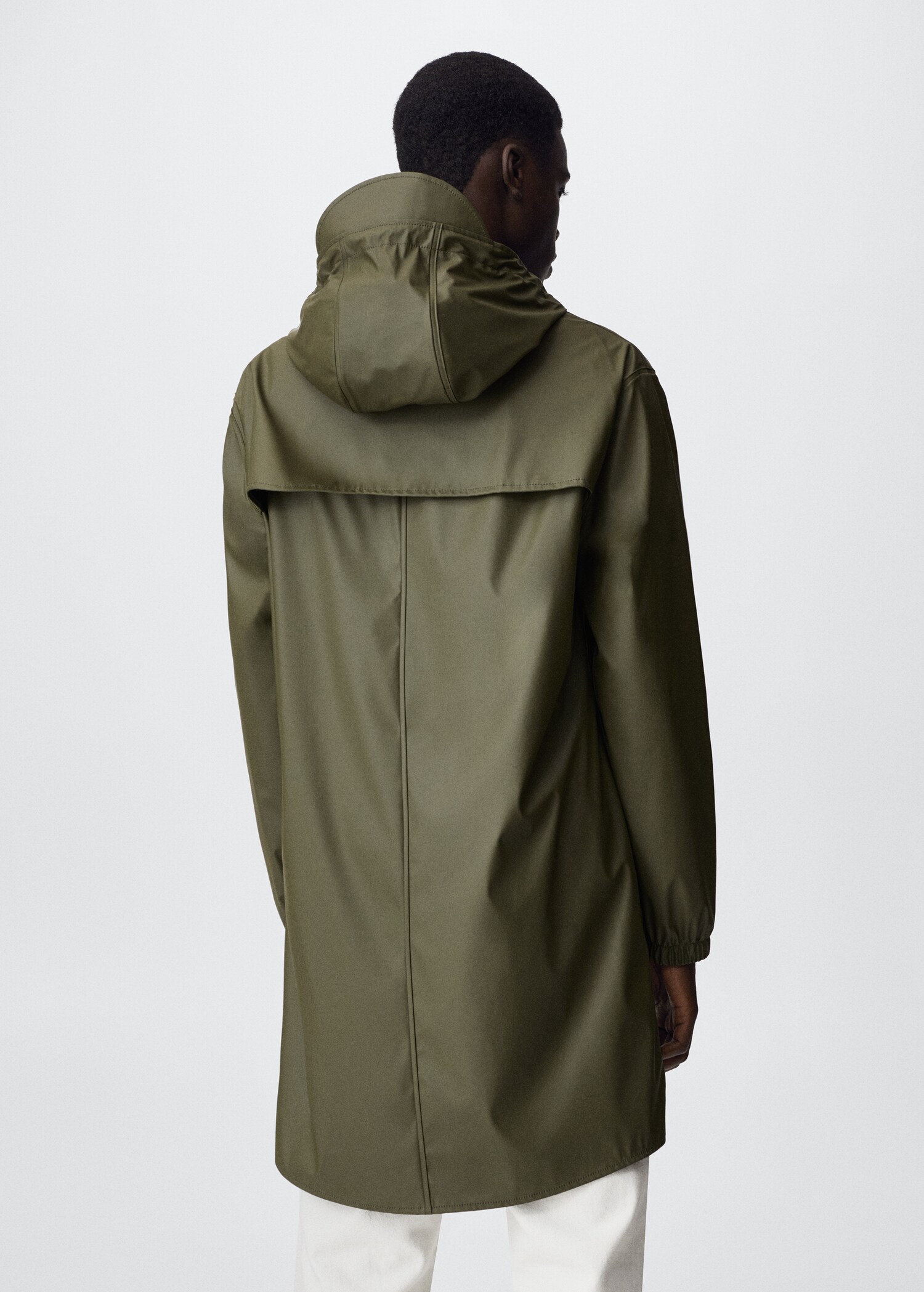 Parka imperméable capuche - Verso de l’article