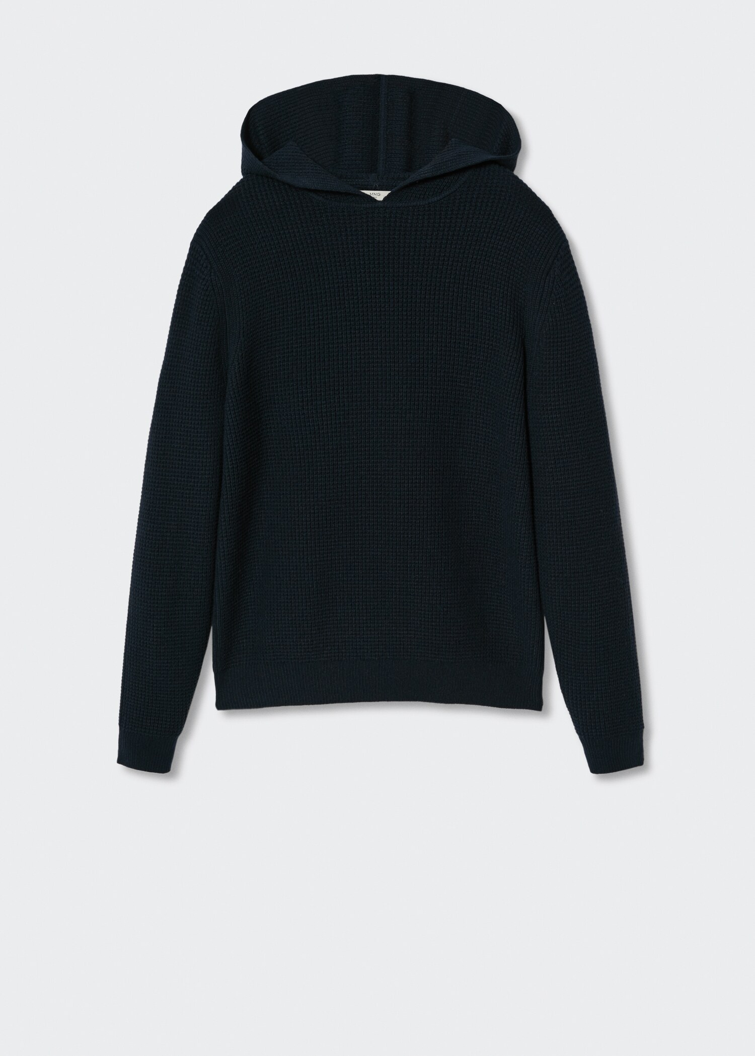 Structured hooded sweater - Article without model