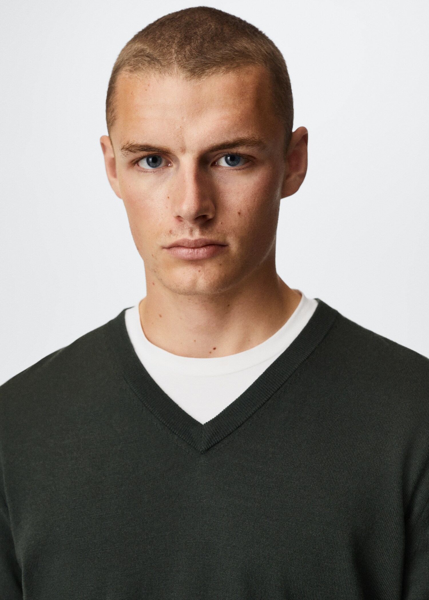 Merino wool washable sweater - Details of the article 1