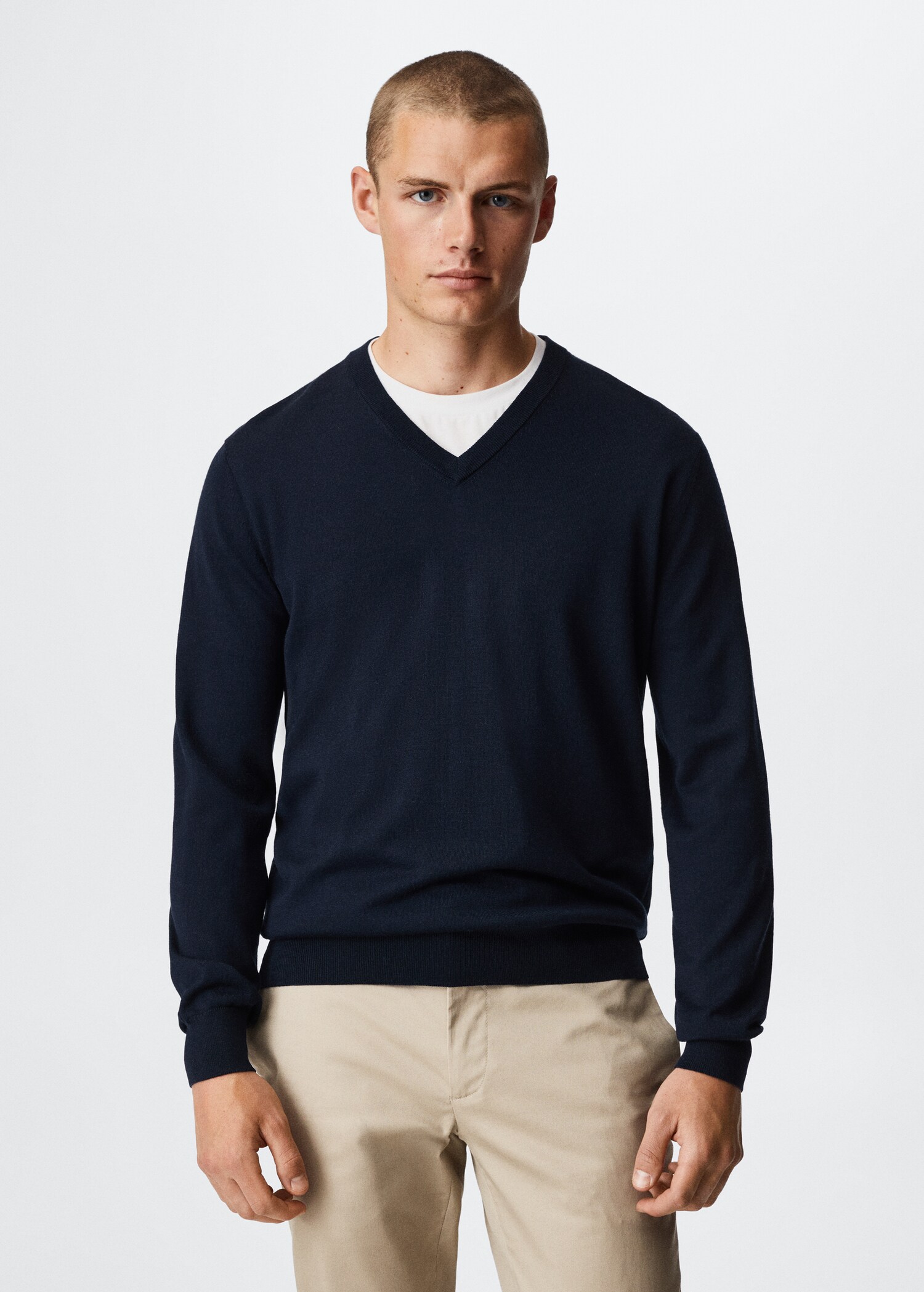 Jersey lana merino lavable - Plano medio