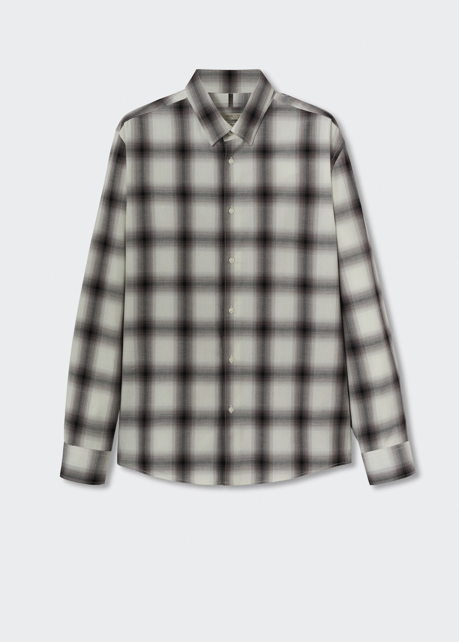 Regular fit check cotton shirt - Article without model