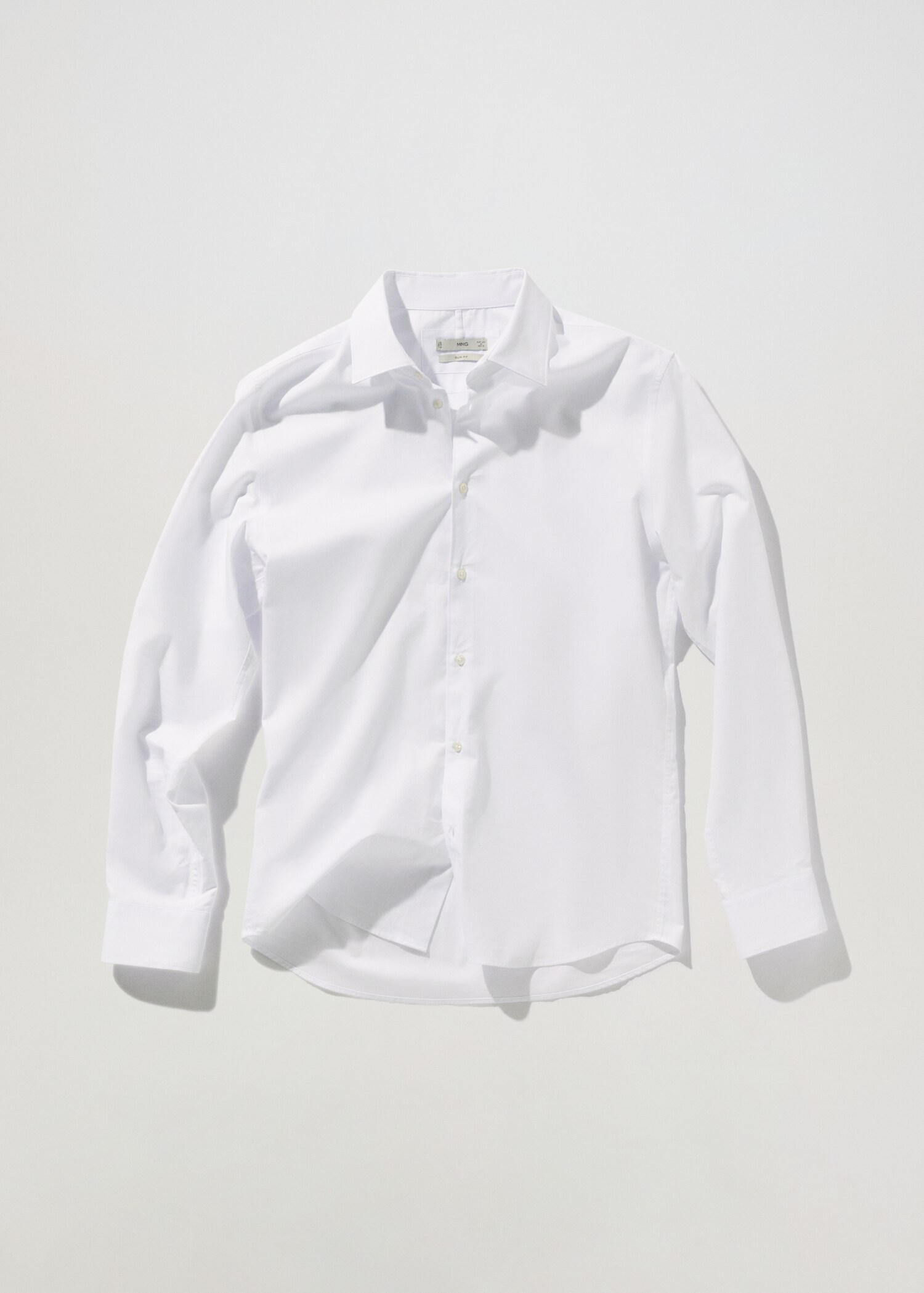 Slim fit cotton shirt - Article without model