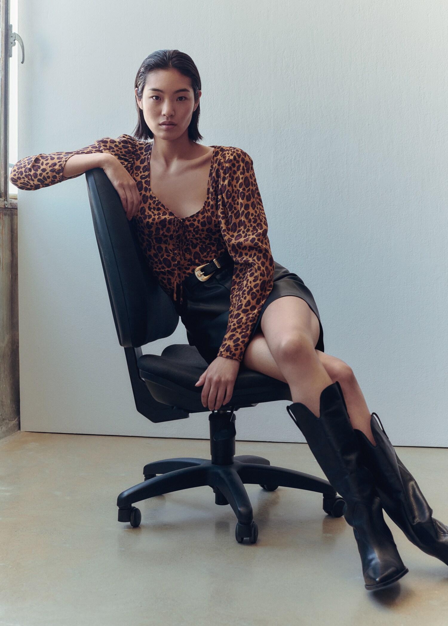 Blusa leopardo ligera - Detalle del artículo 6