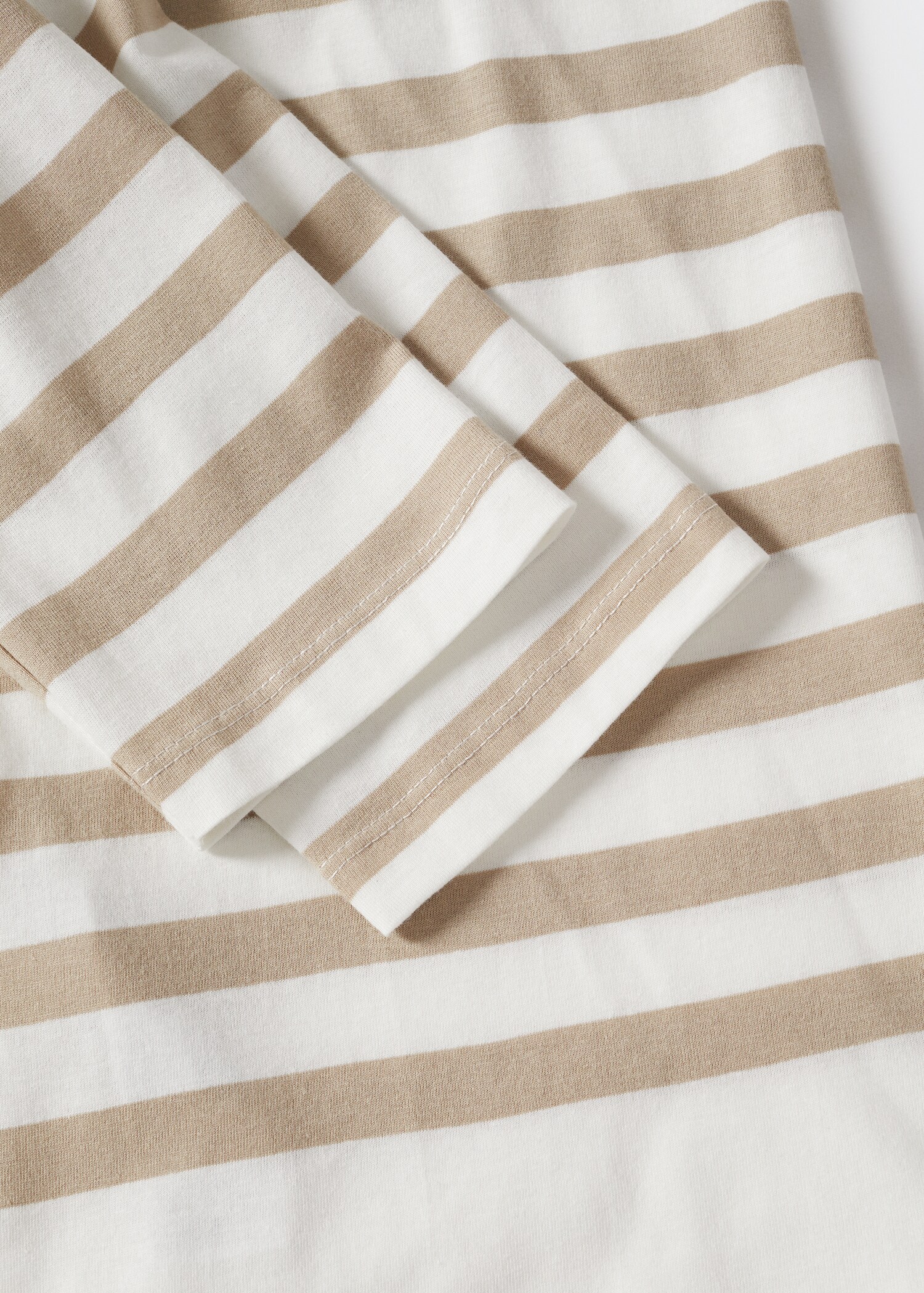 T-shirt coton à rayures - Détail de l'article 8