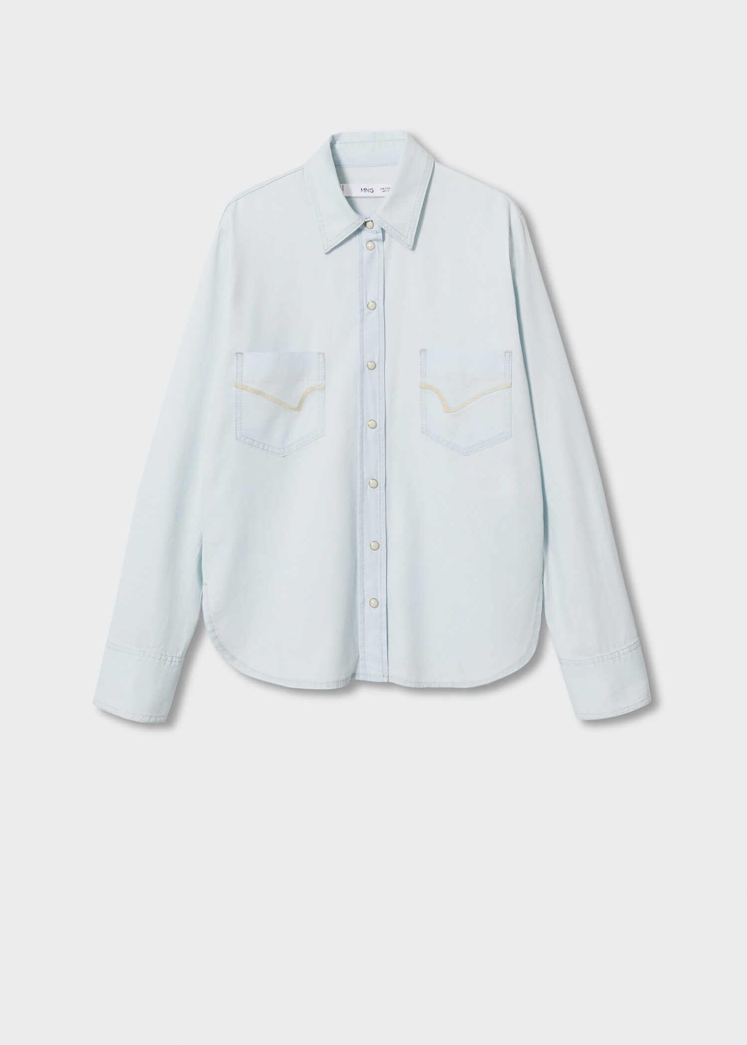Camisa denim algodón - Artículo sin modelo