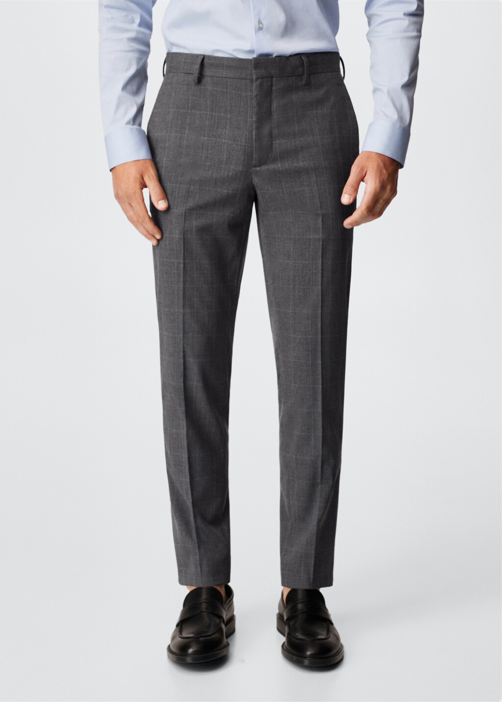 Super slim fit suit trousers Men MANGO Georgia